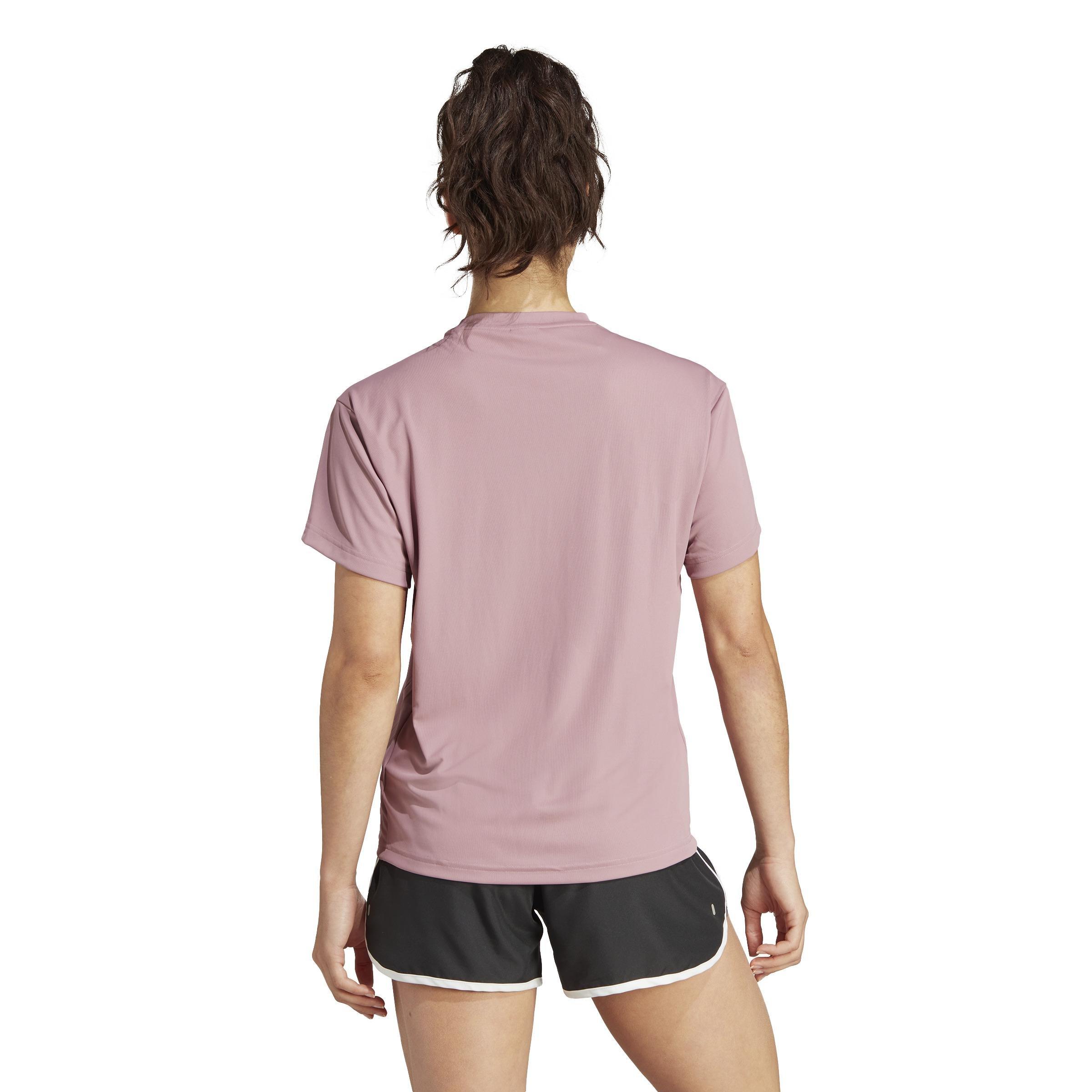 Run It Brand Love T-Shirt, Pink, , large image number 2