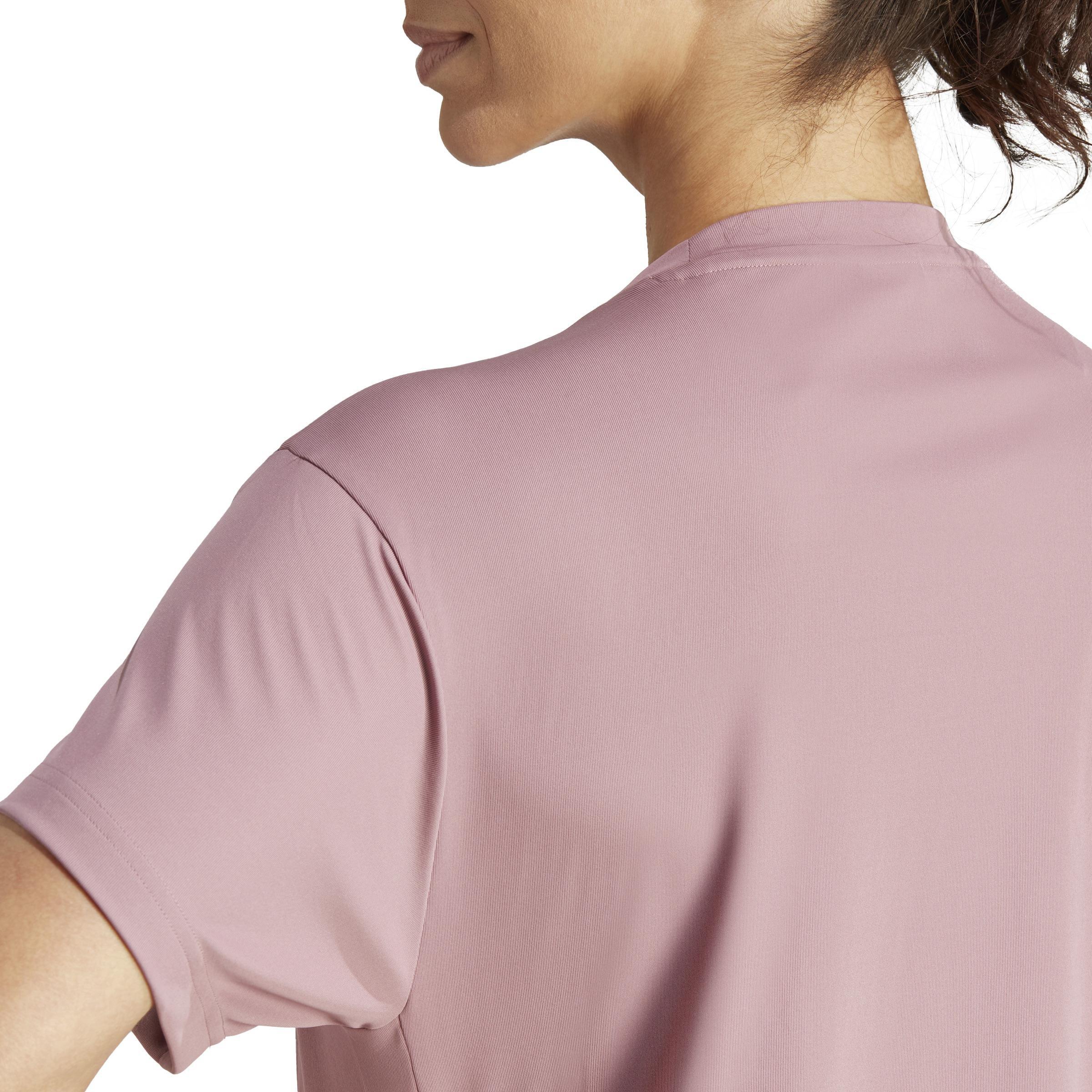 Run It Brand Love T-Shirt, Pink, , large image number 3
