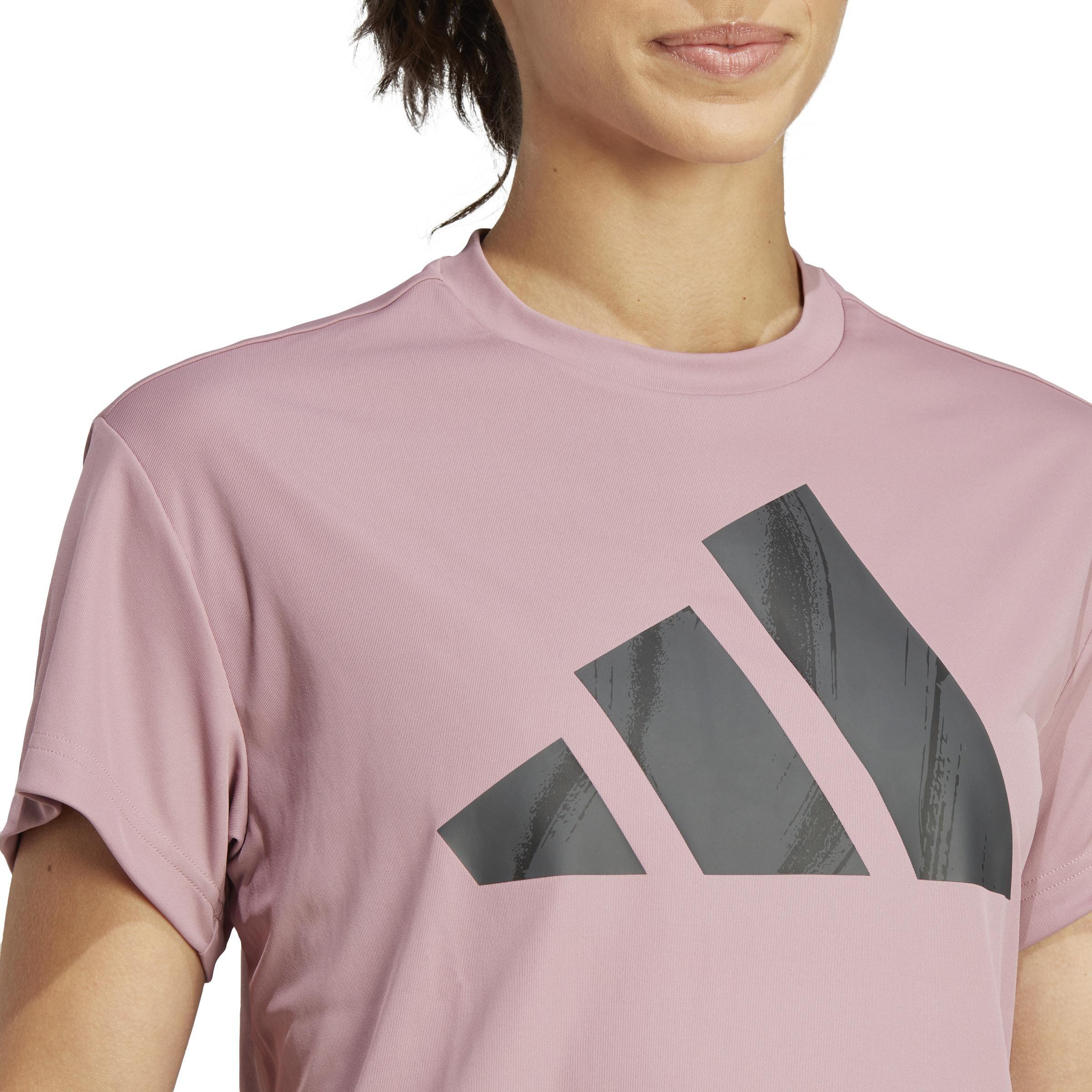 Run It Brand Love T-Shirt, Pink, , large image number 4