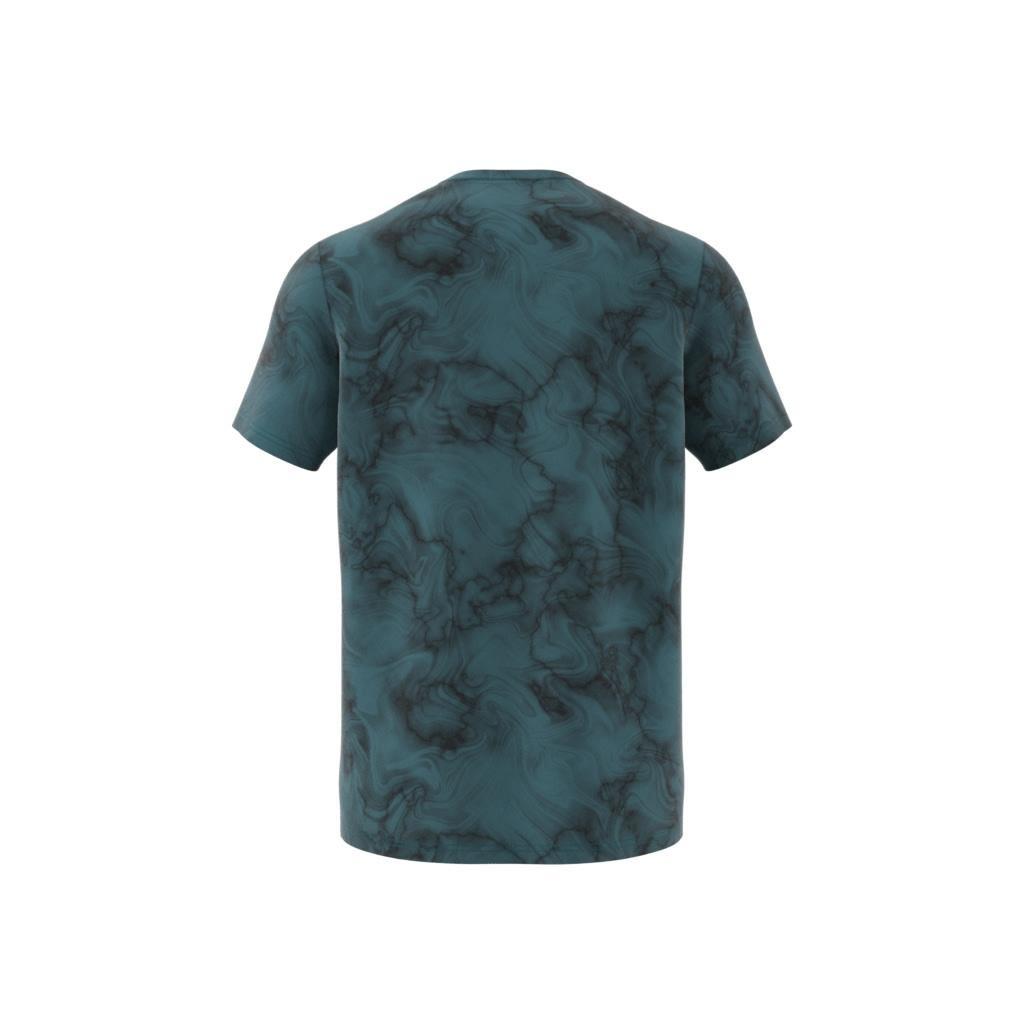 Own the Run Allover Print T-Shirt, Turquoise, , large image number 6
