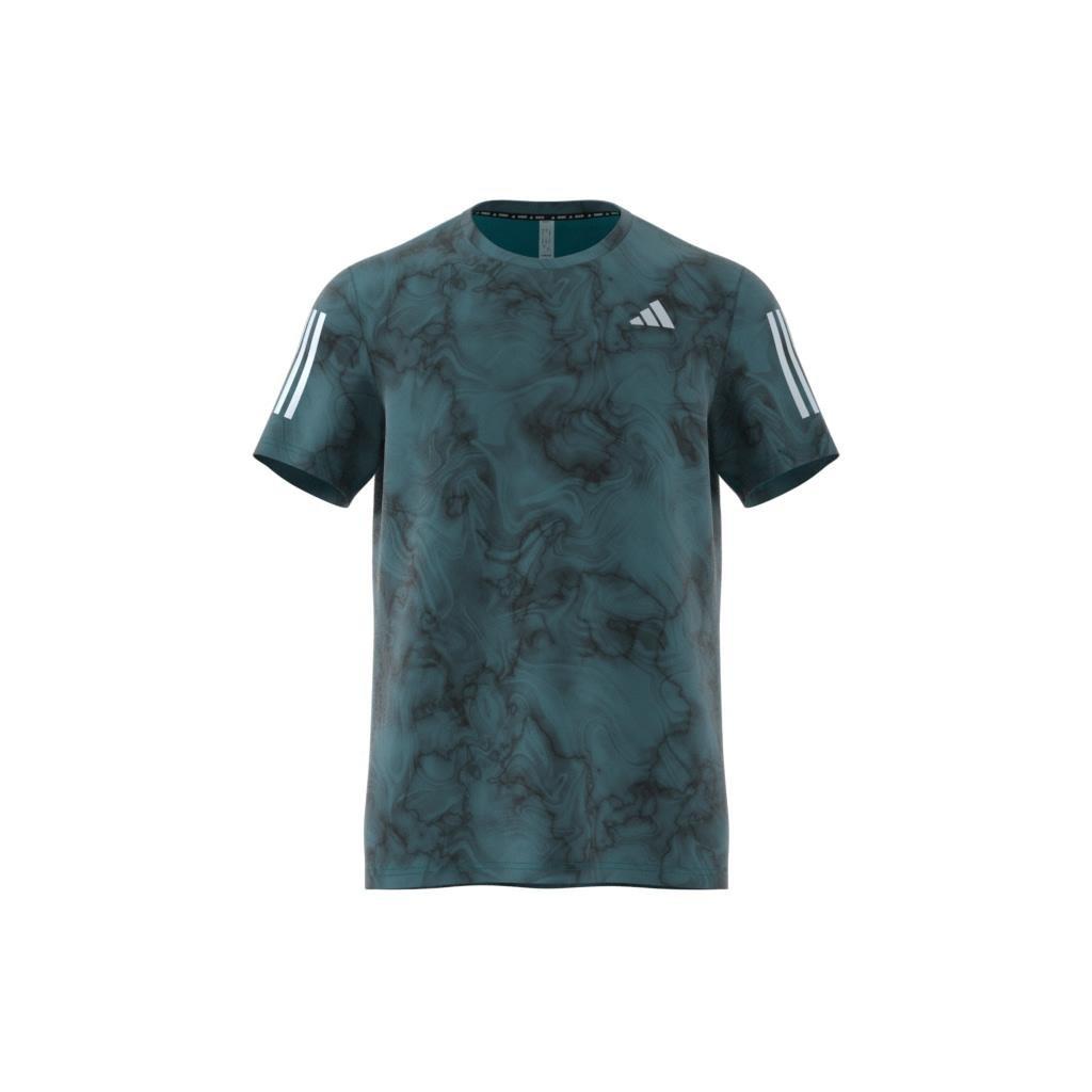 Own the Run Allover Print T-Shirt, Turquoise, A901_ONE, large image number 7