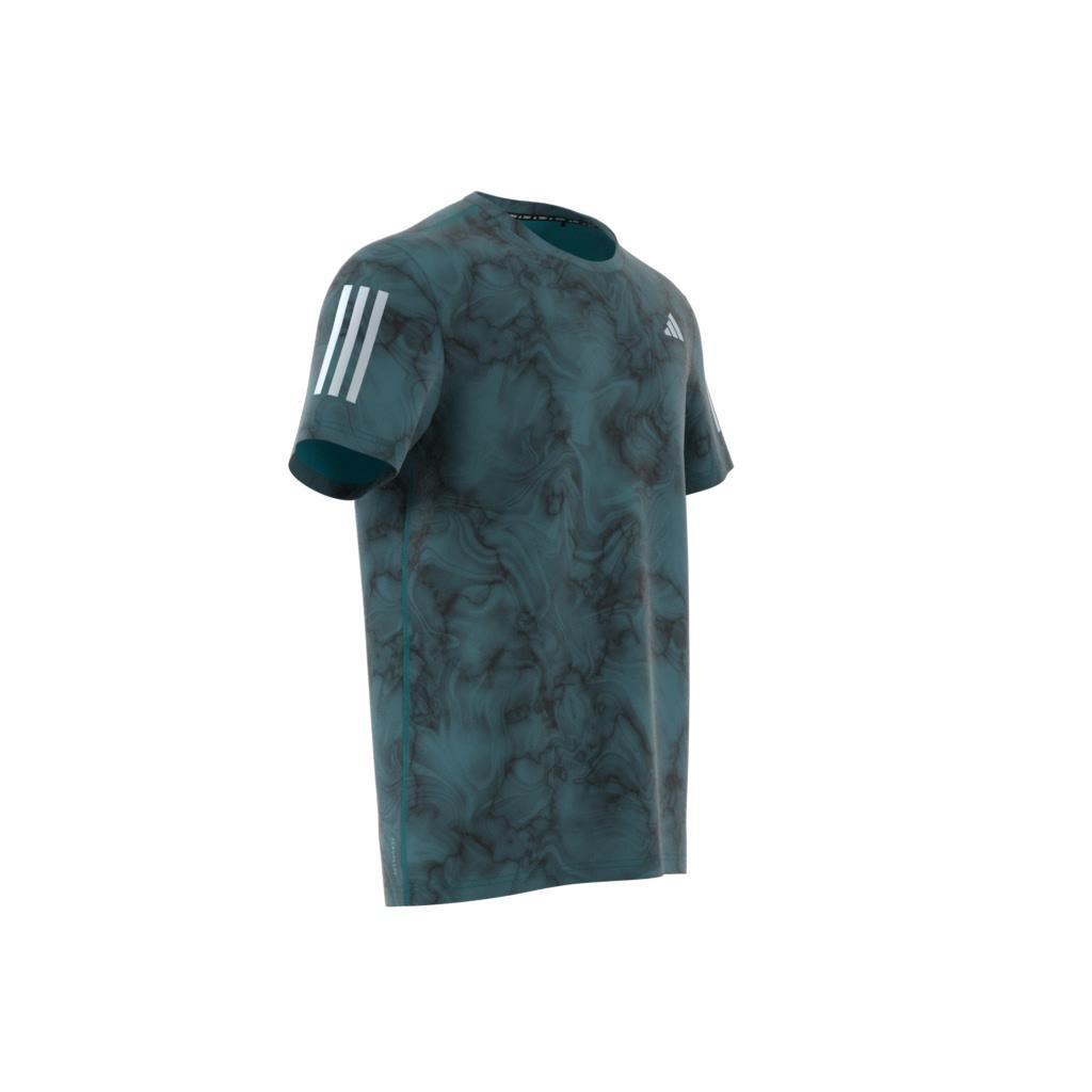 Own the Run Allover Print T-Shirt, Turquoise, A901_ONE, large image number 9