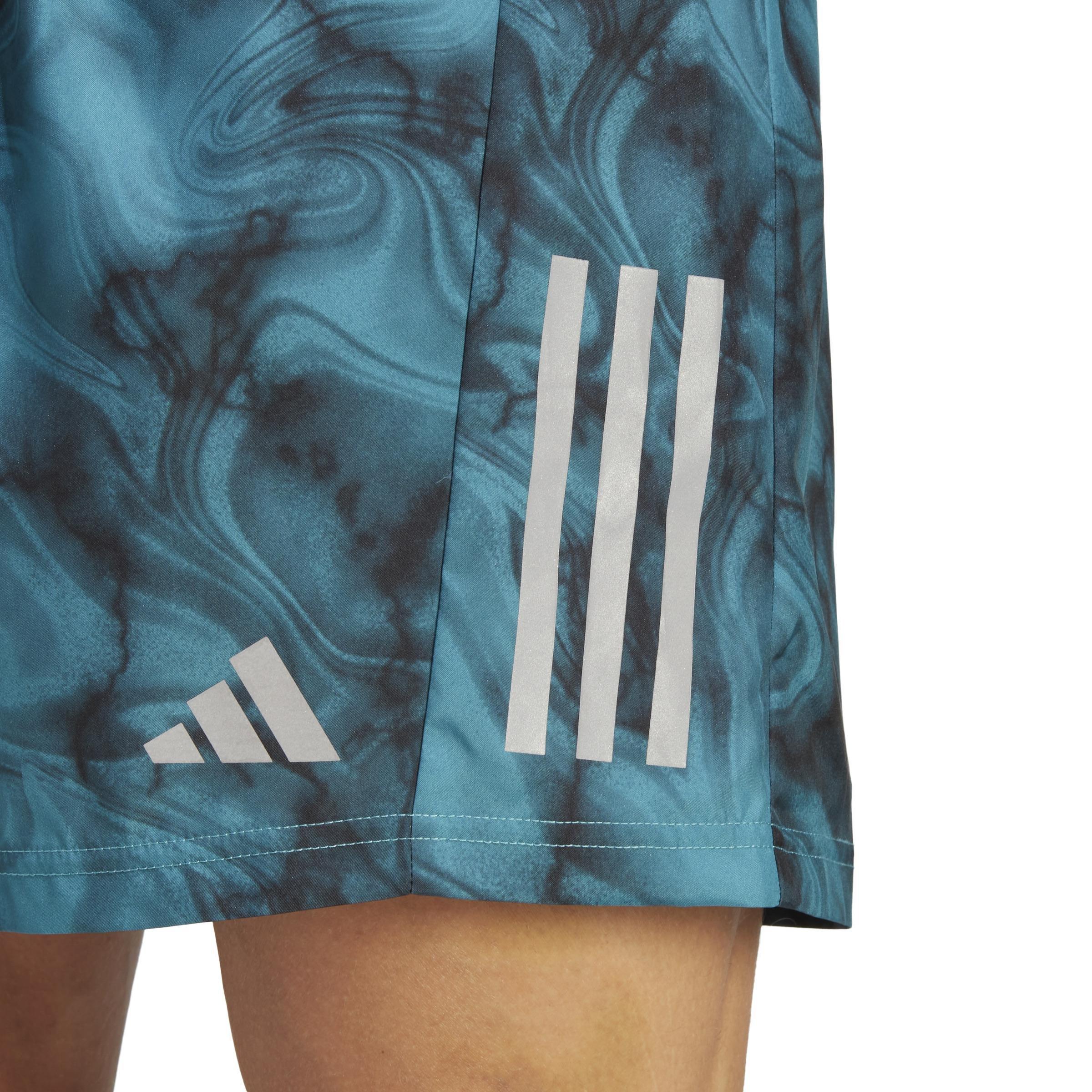 Own the Run Allover Print Shorts, Turquoise, A901_ONE, large image number 4