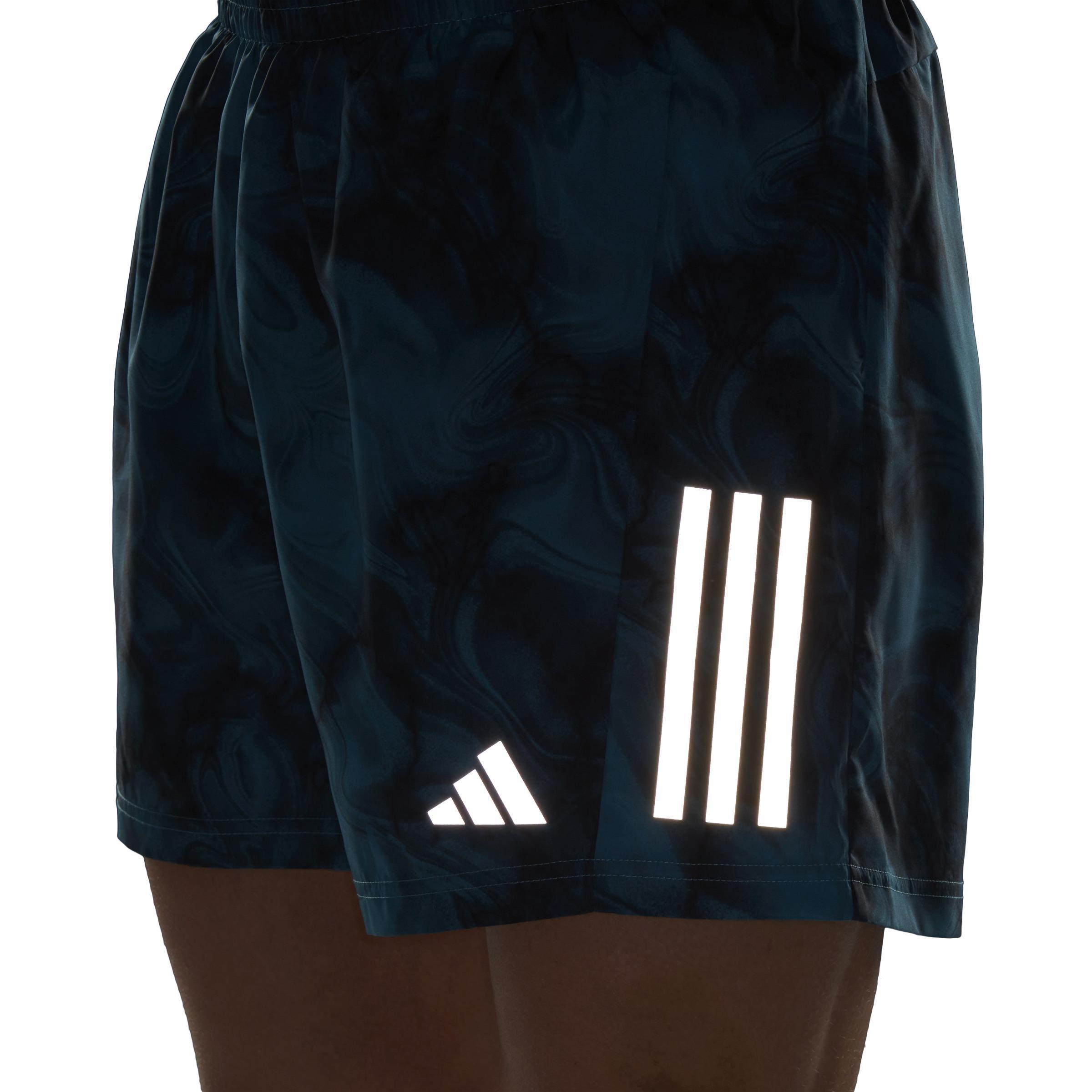 Own the Run Allover Print Shorts, Turquoise, A901_ONE, large image number 5