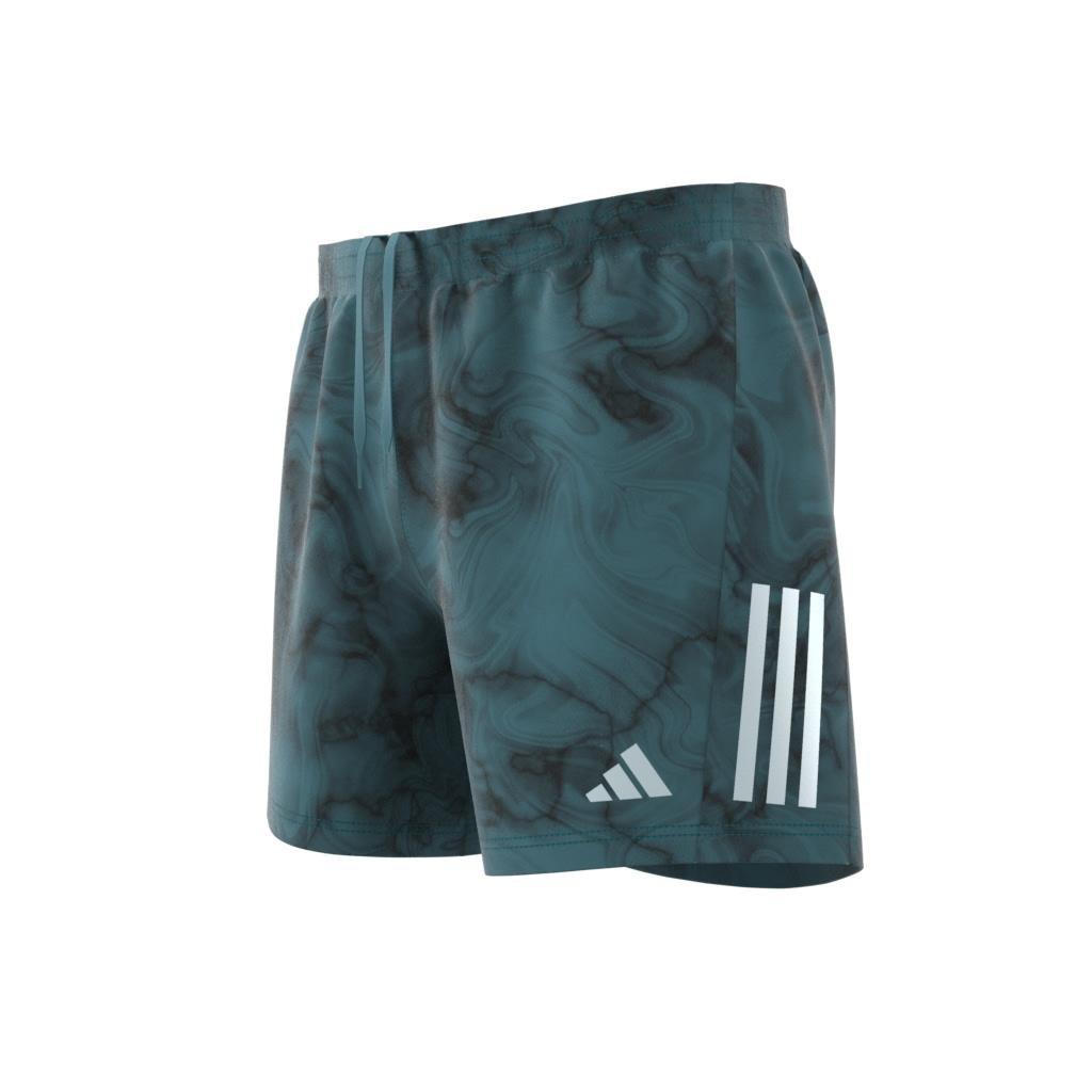 Own the Run Allover Print Shorts, Turquoise, A901_ONE, large image number 8