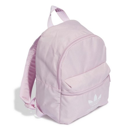 Unisex Small Adicolor Classic Backpack, Pink, A901_ONE, large image number 2