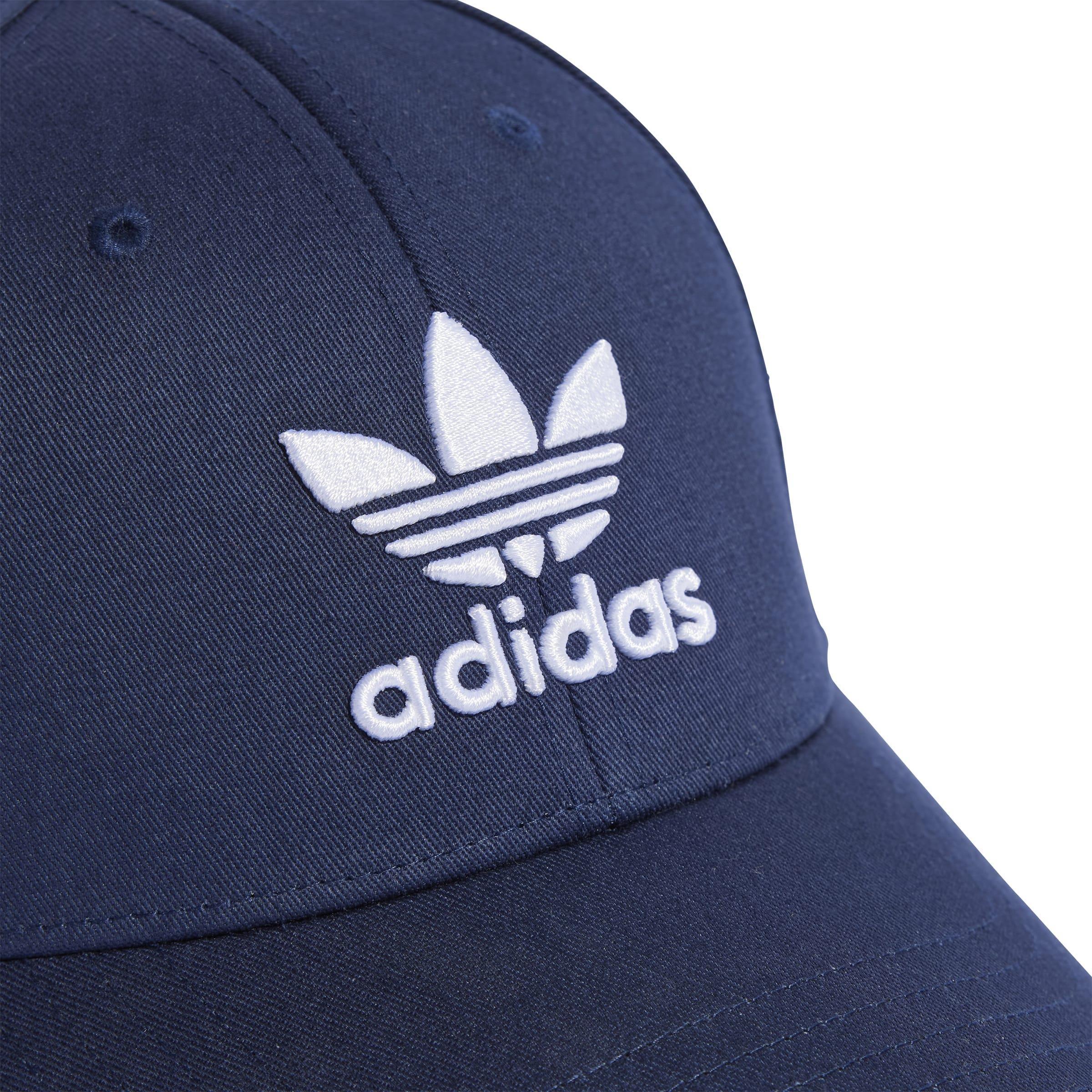 Unisex Trefoil Baseball Cap, Blue, A901_ONE, large image number 2