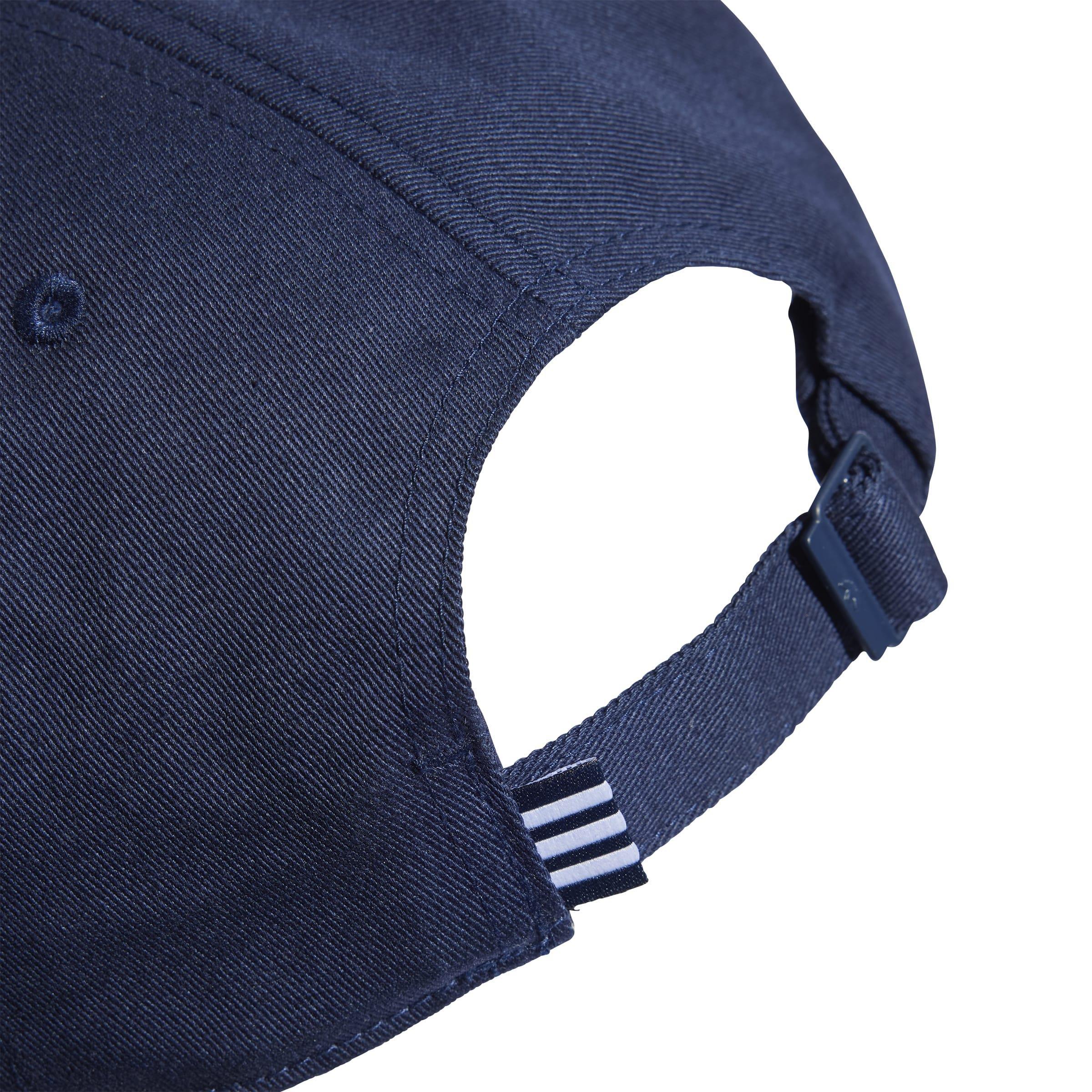 Unisex Trefoil Baseball Cap, Blue, A901_ONE, large image number 3