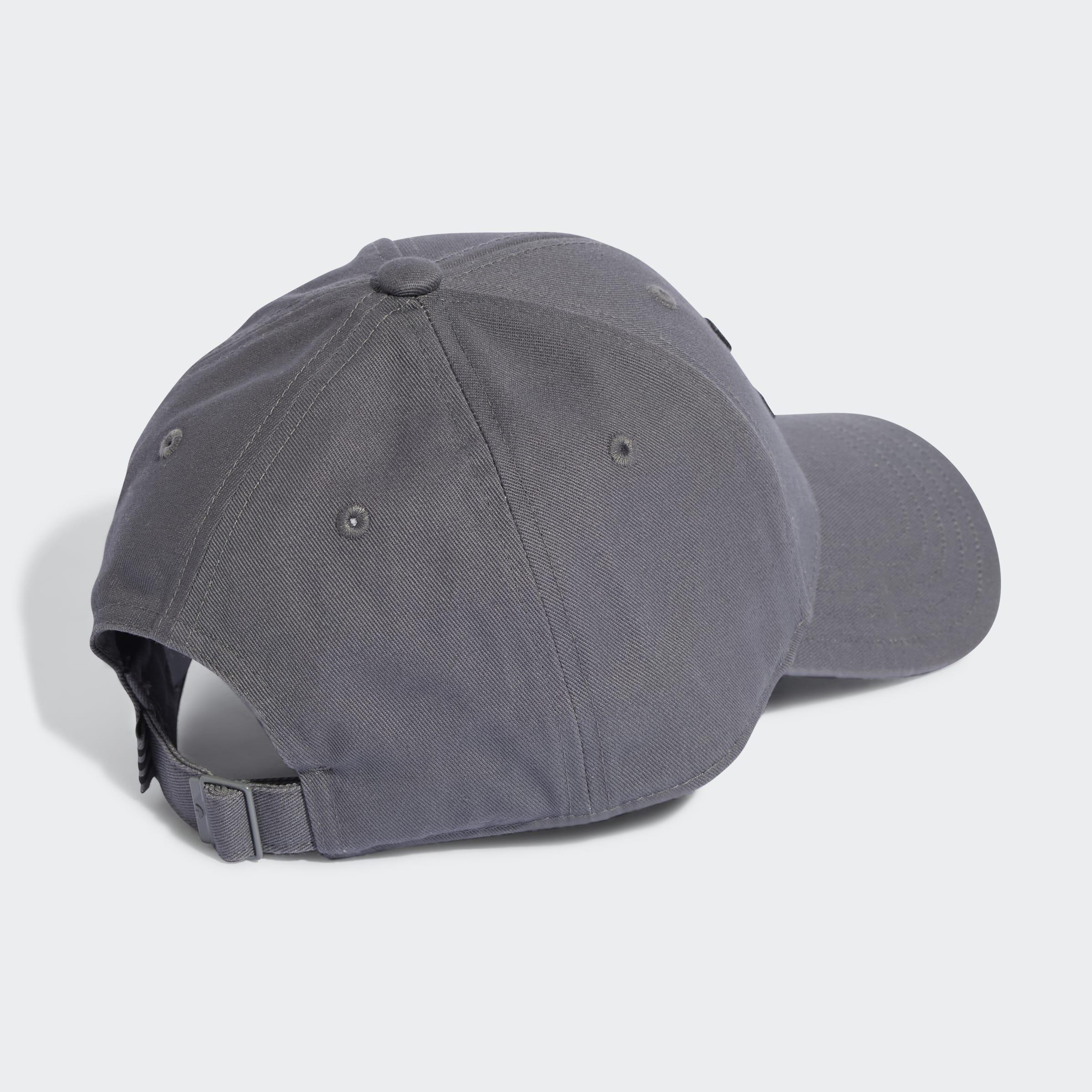 Unisex Trefoil Baseball Cap, Grey, A901_ONE, medium