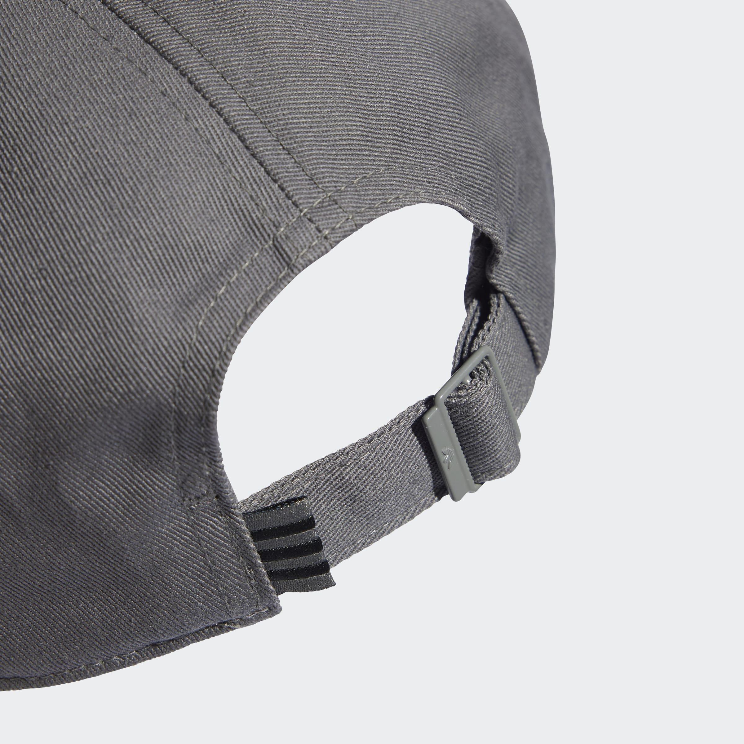Unisex Trefoil Baseball Cap, Grey, A901_ONE, medium