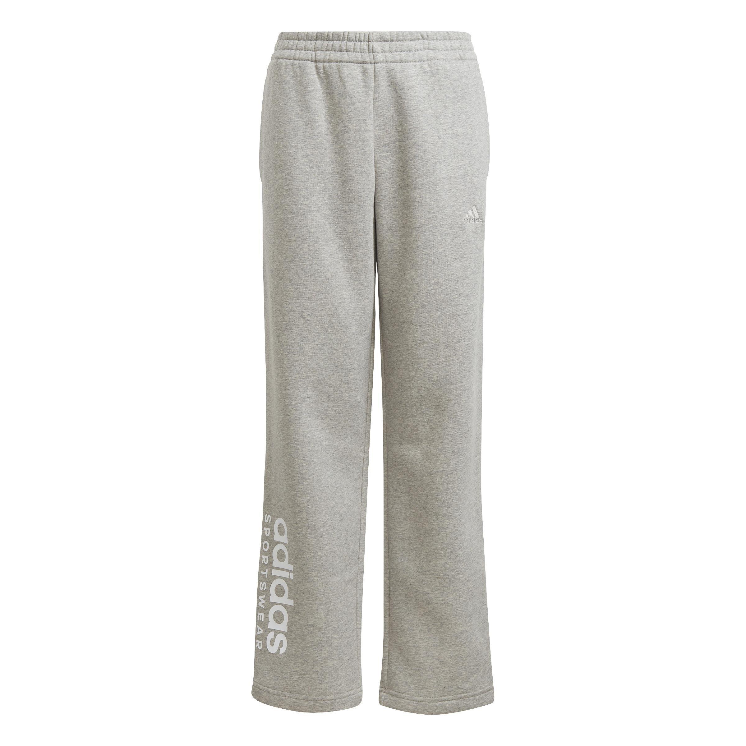 Unisex Kids Fleece Joggers, Grey, A901_ONE, large image number 0