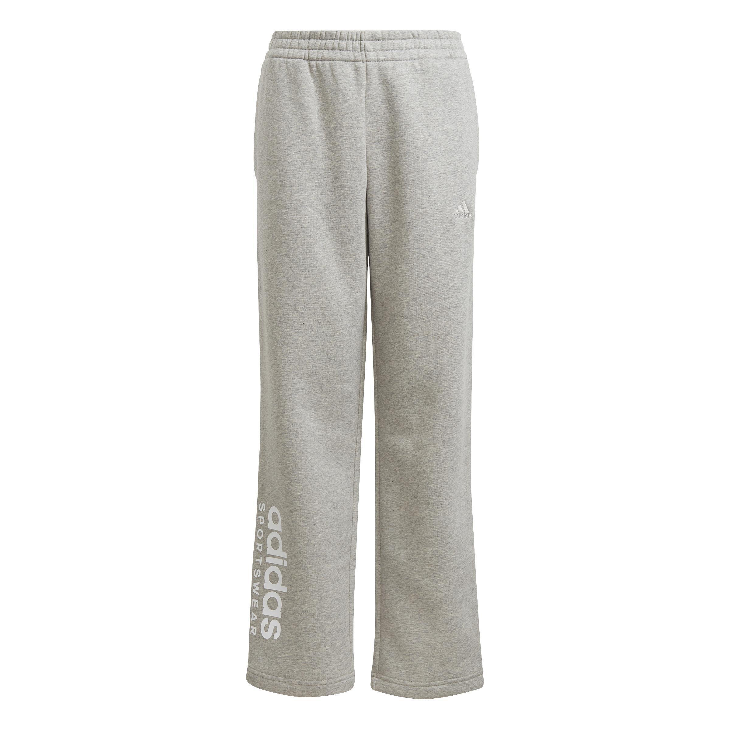 Unisex Kids Fleece Joggers, Grey, A901_ONE, large image number 1