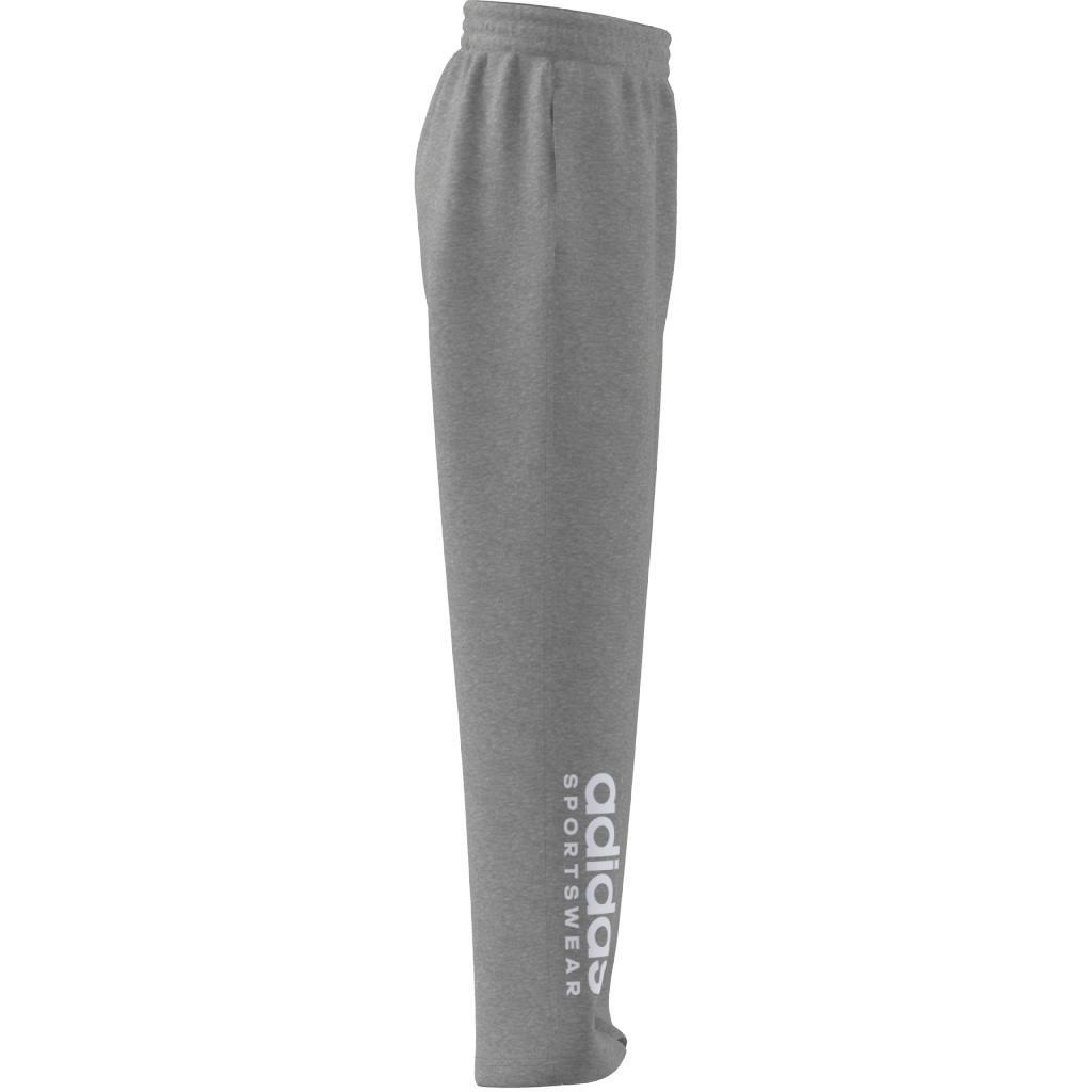 Unisex Kids Fleece Joggers, Grey, A901_ONE, large image number 6