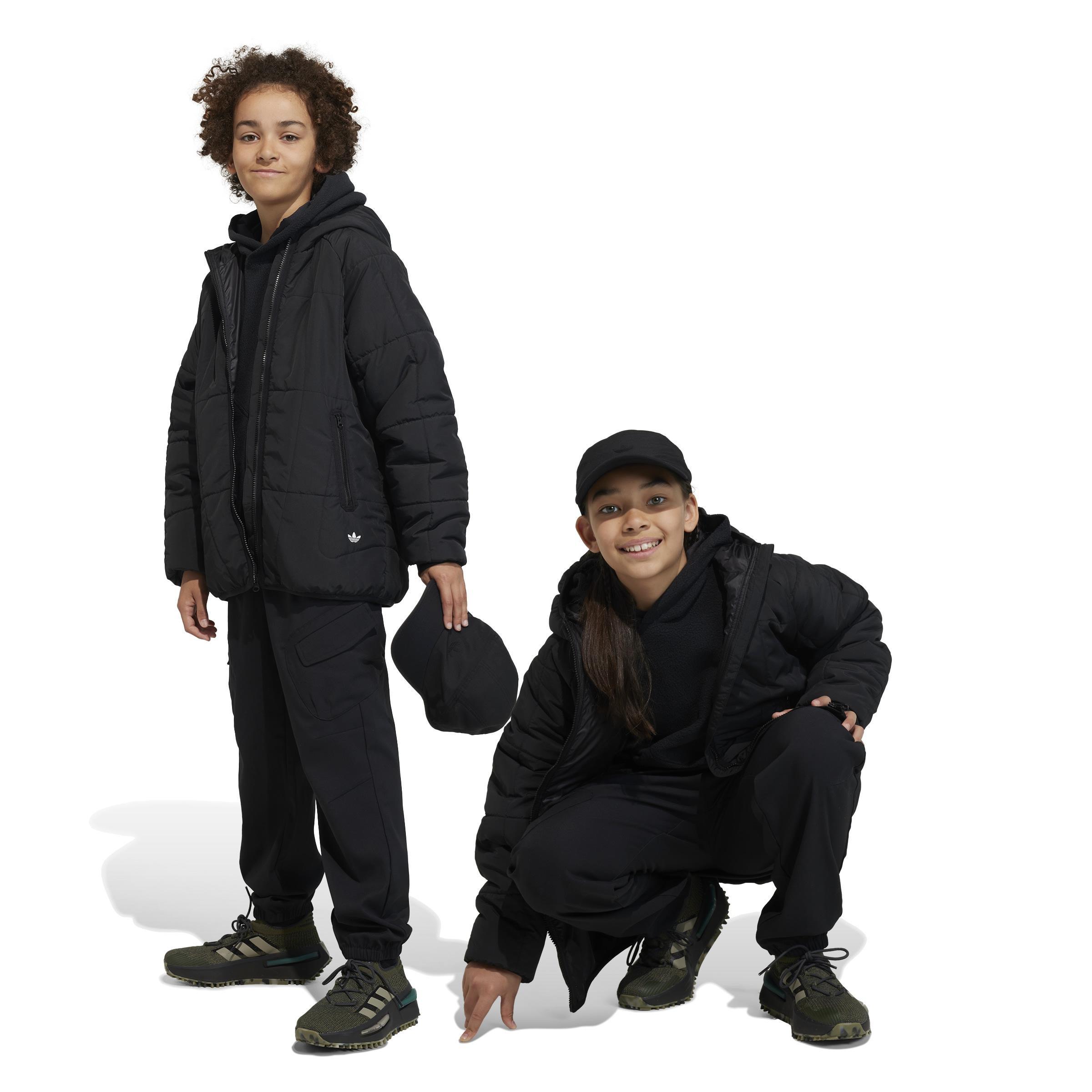 Unisex Kids Adventure Trousers, Black, A901_ONE, large image number 7