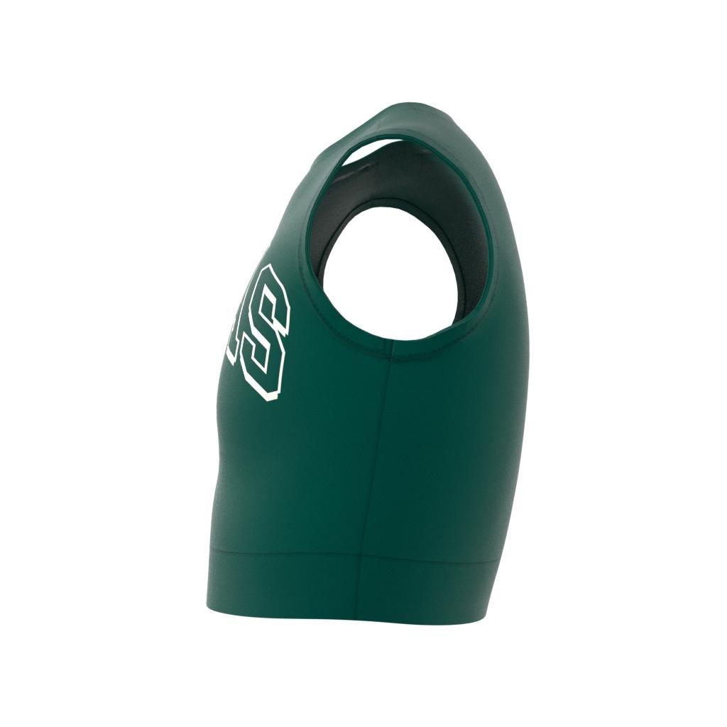 Kids Collegiate Graphic Pack Crop Top, Green, A901_ONE, large image number 11