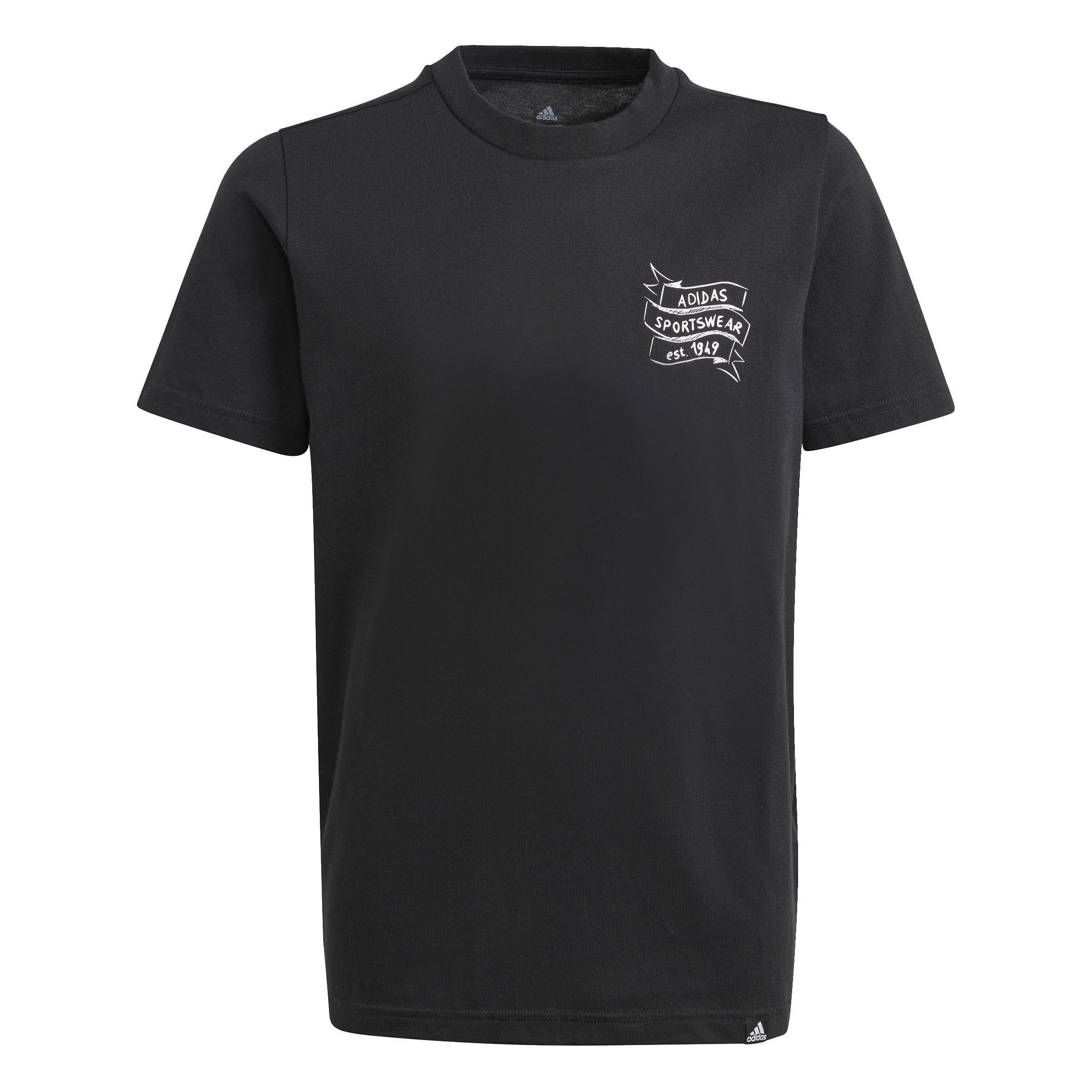 Unisex Kids Brand Love Graphic T-Shirt, Multicolour, A901_ONE, medium