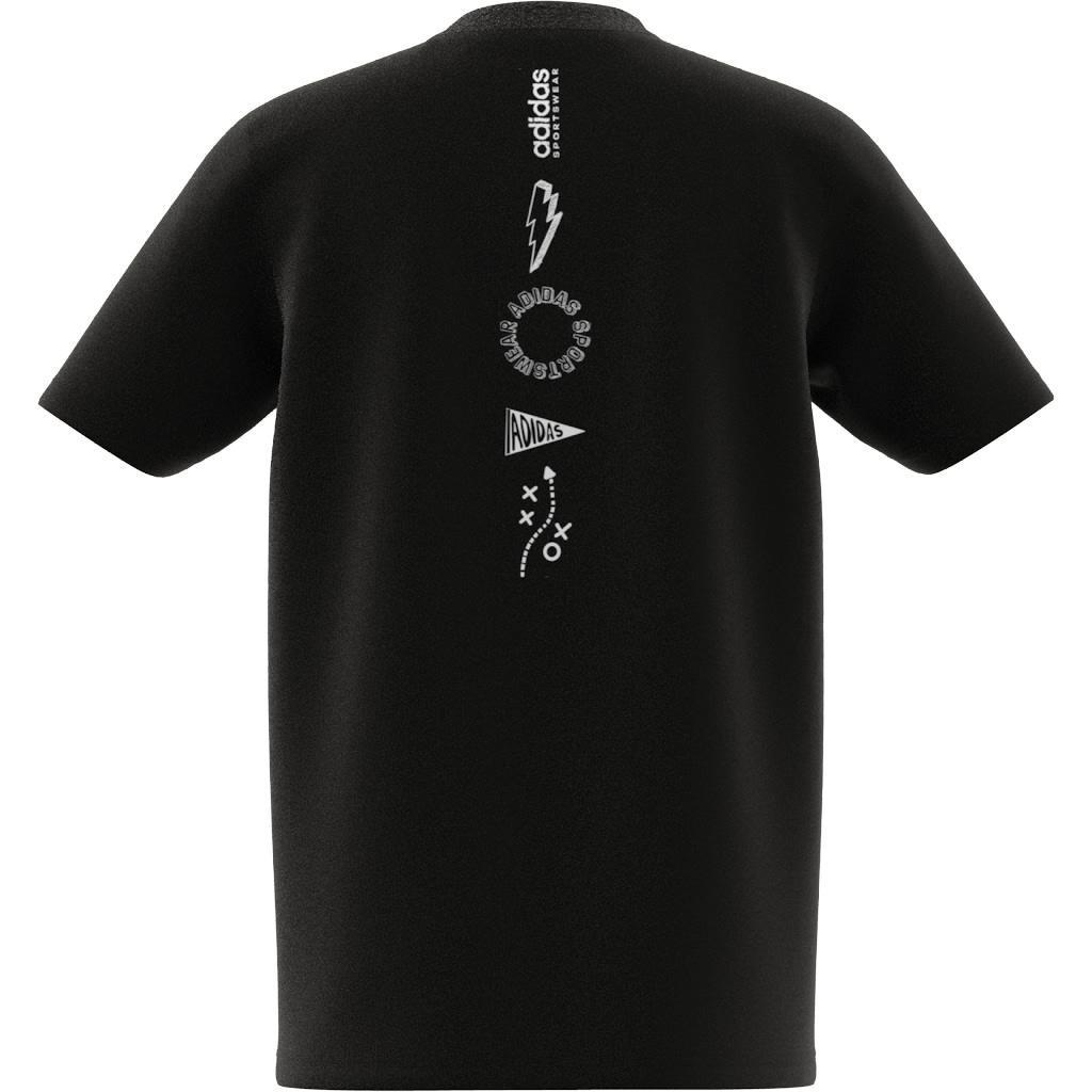 Unisex Kids Brand Love Graphic T-Shirt, Multicolour, A901_ONE, large image number 9