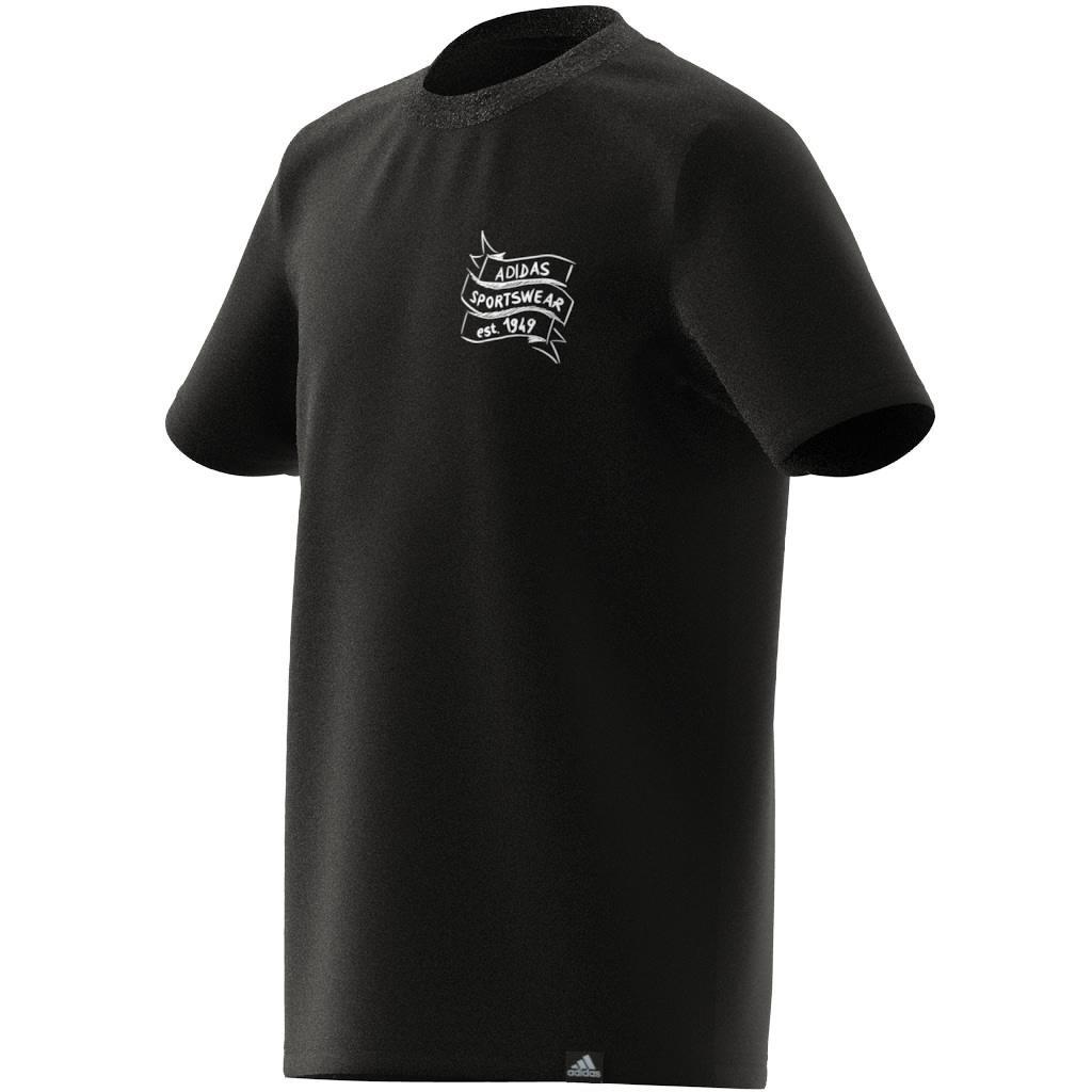 Unisex Kids Brand Love Graphic T-Shirt, Multicolour, A901_ONE, large image number 12