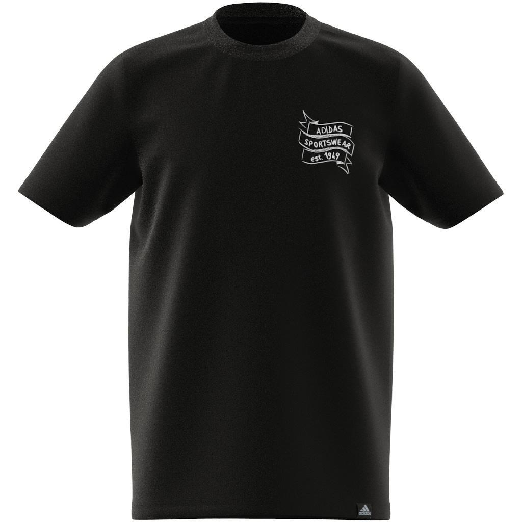 Unisex Kids Brand Love Graphic T-Shirt, Multicolour, A901_ONE, large image number 13