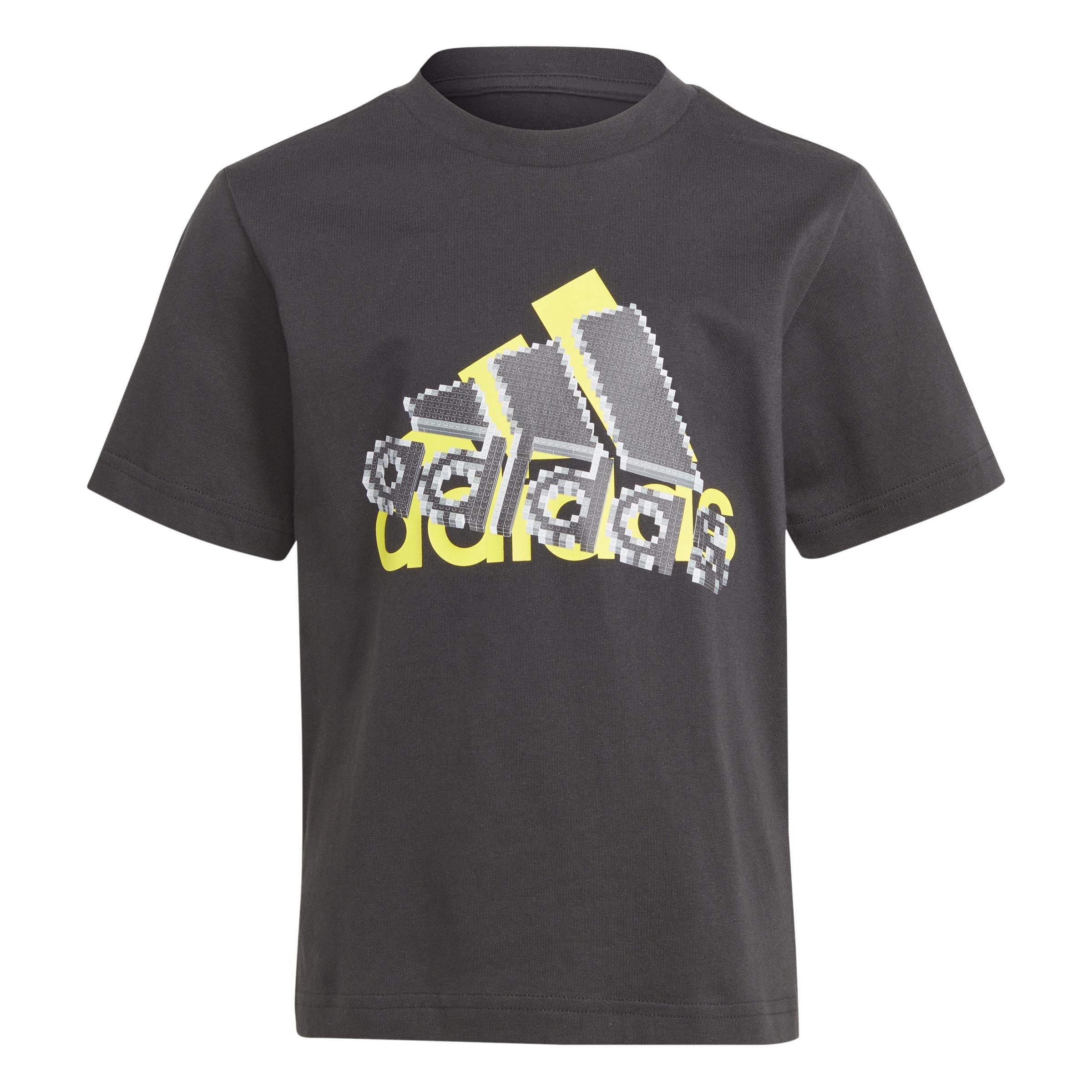 Unisex Kids Classic Lego Graphic T-Shirt, Black, A901_ONE, large image number 0