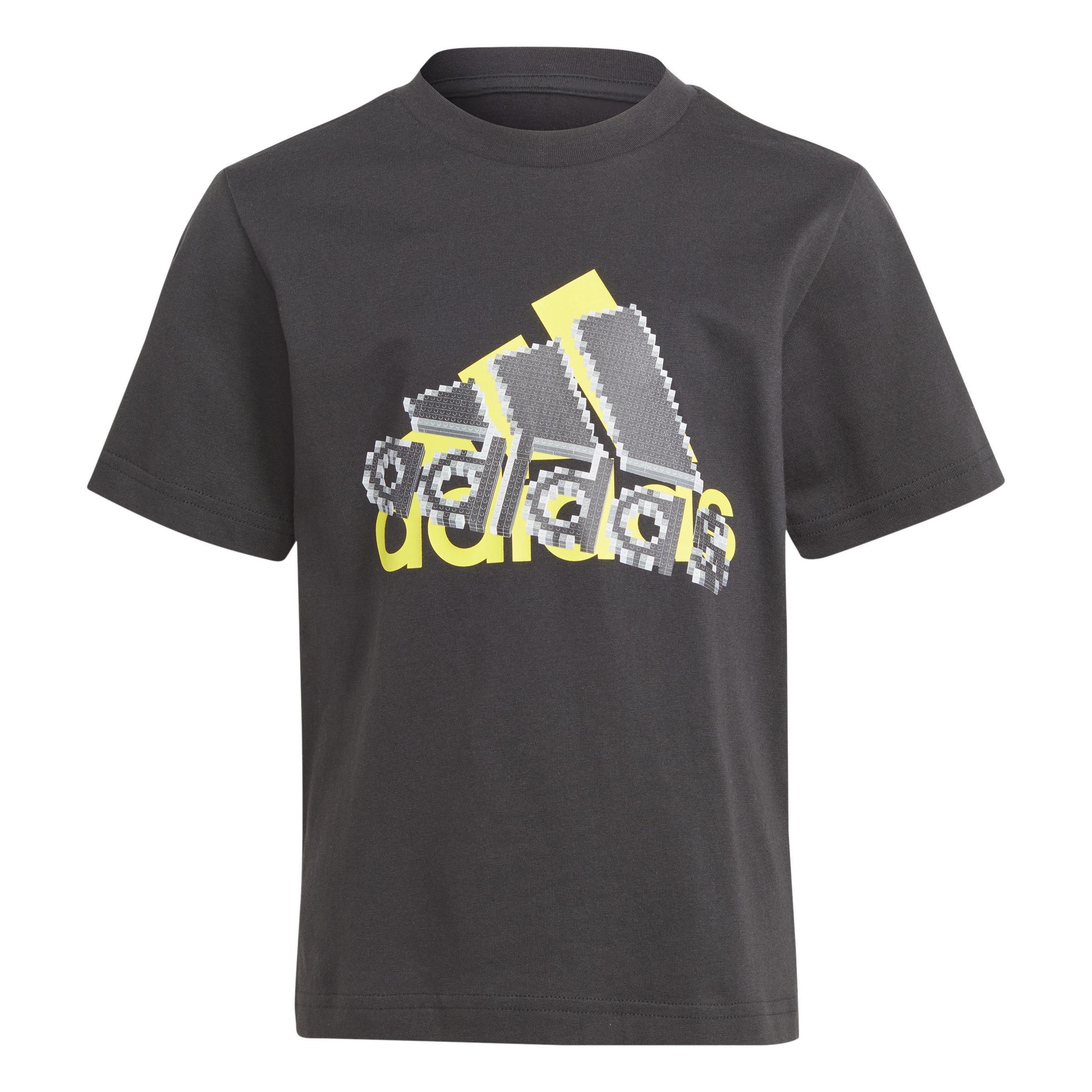 Unisex Kids Classic Lego Graphic T-Shirt, Black, A901_ONE, large image number 1