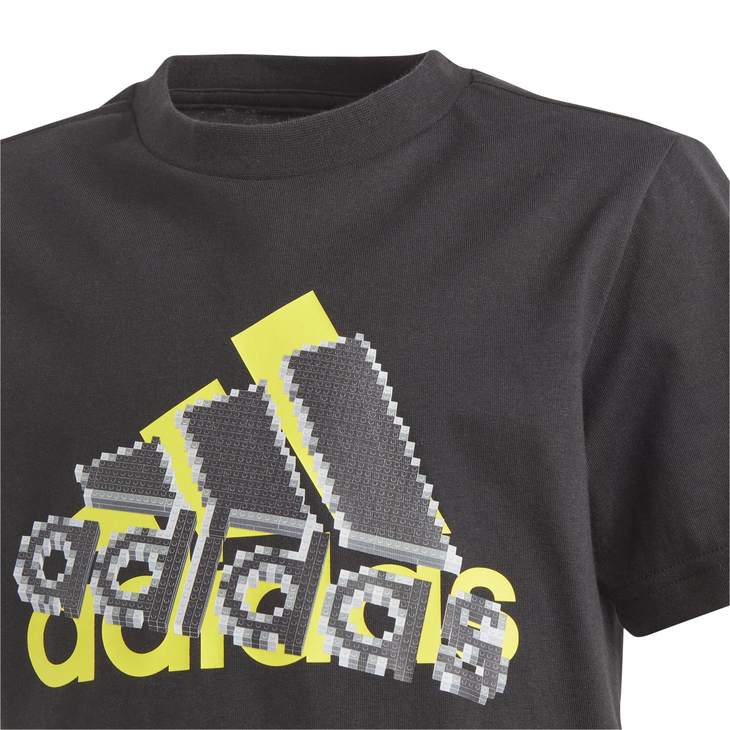 Unisex Kids Classic Lego Graphic T-Shirt, Black, A901_ONE, large image number 3