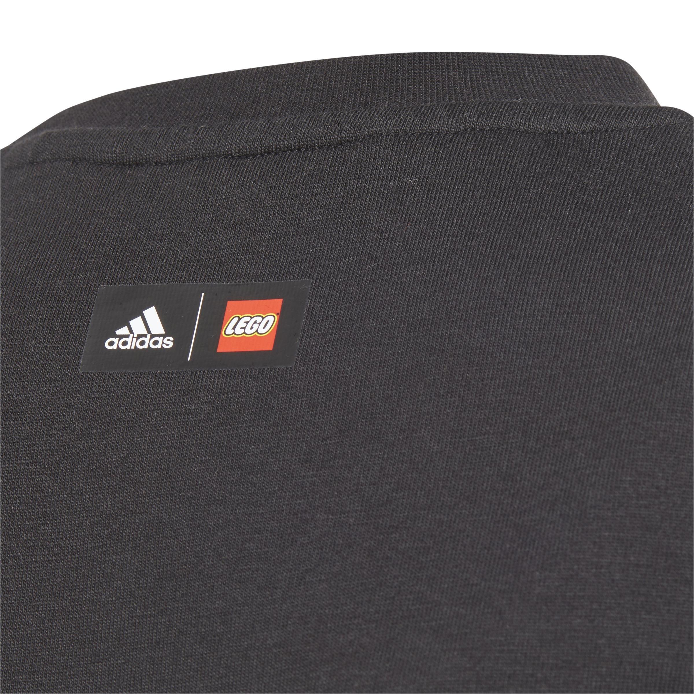 Unisex Kids Classic Lego Graphic T-Shirt, Black, A901_ONE, large image number 5