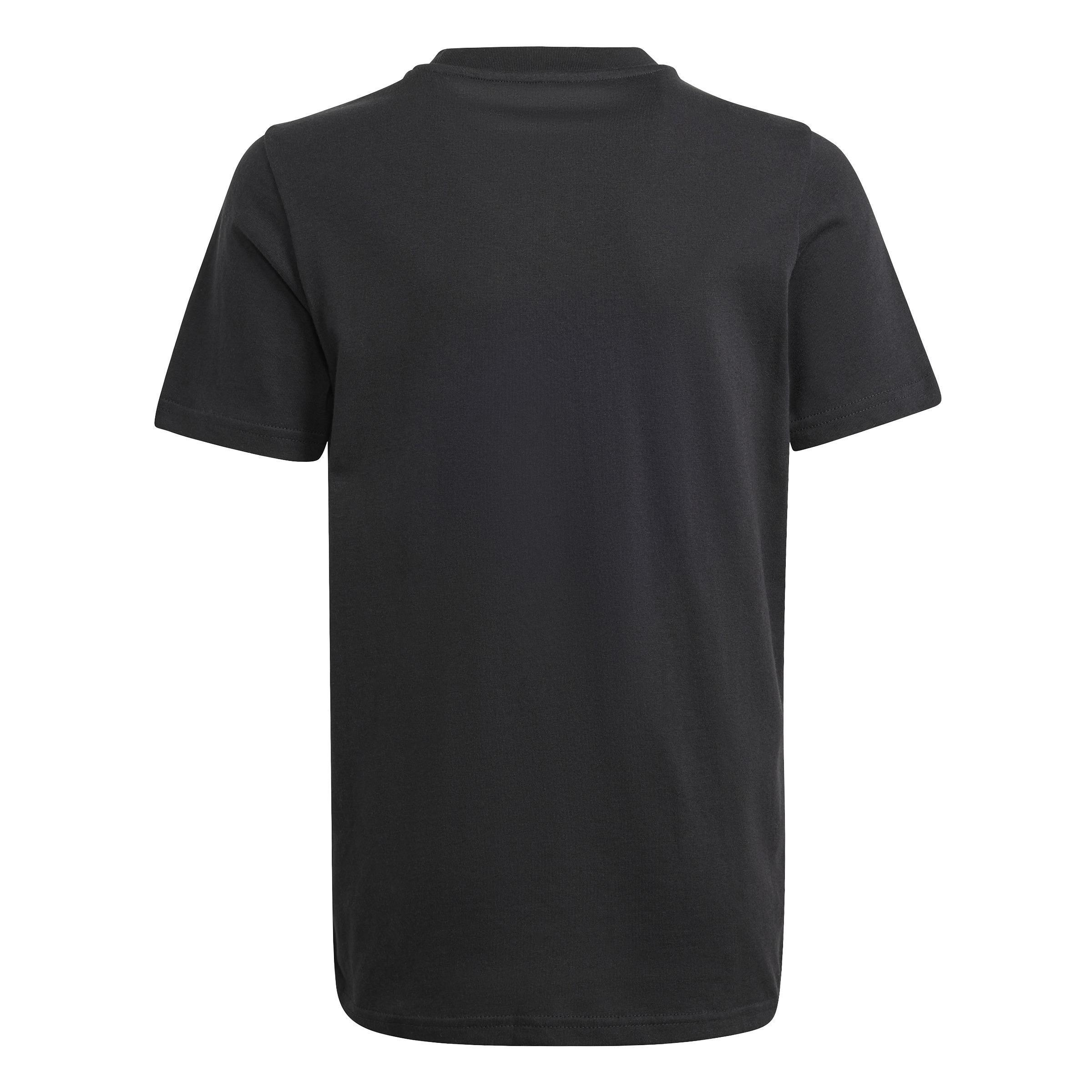 Unisex Kids Brand Love Graphic T-Shirt, Black, , large image number 2
