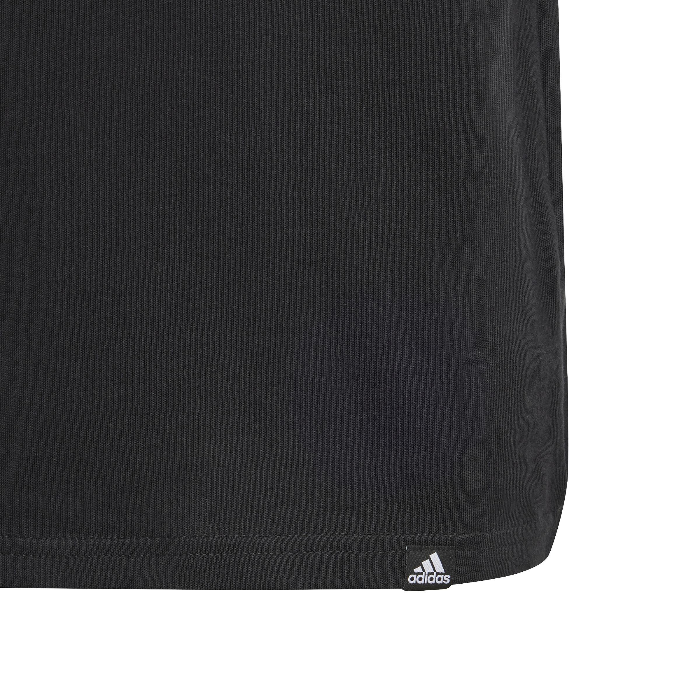Unisex Kids Brand Love Graphic T-Shirt, Black, , large image number 4