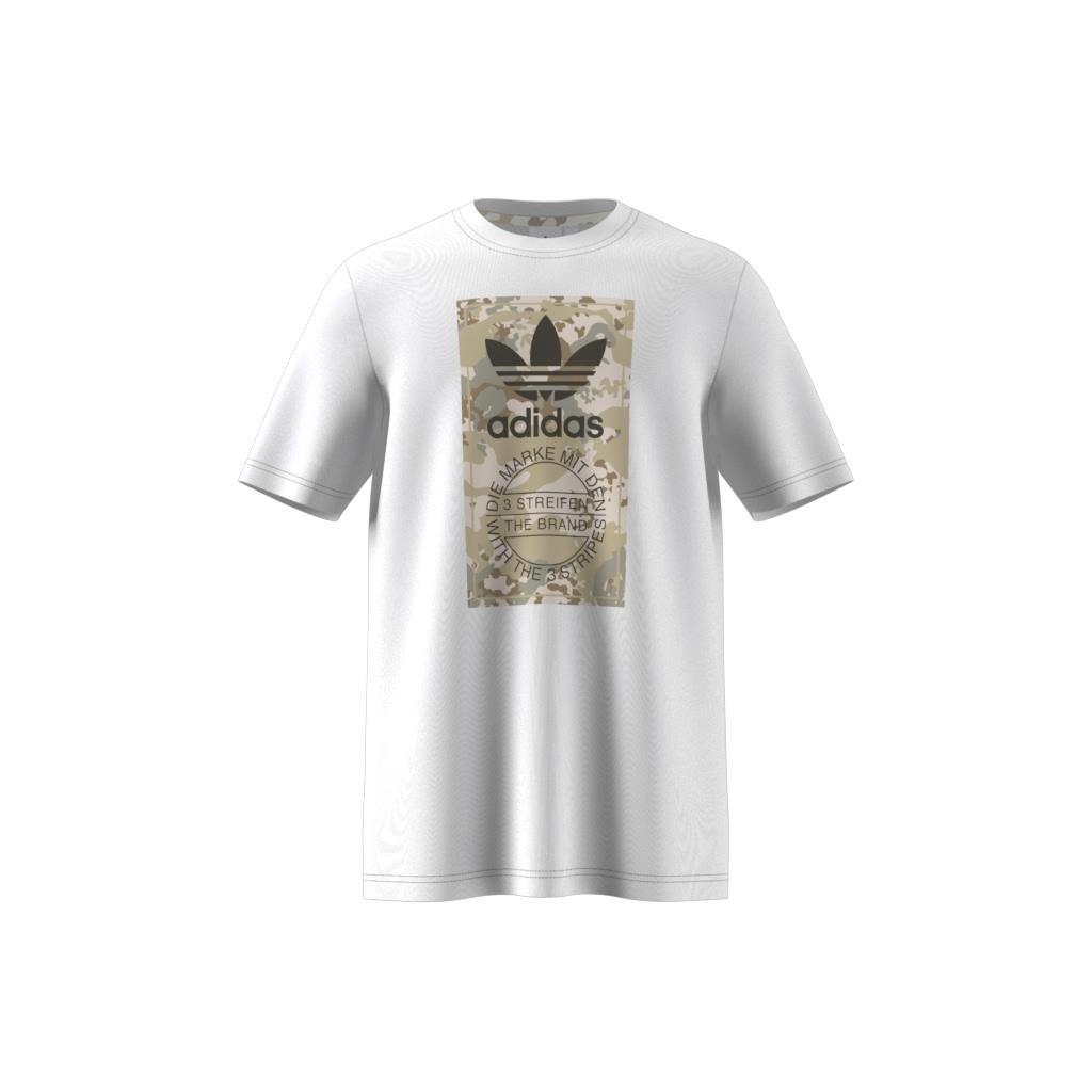 Graphics Camo Tongue Label T-Shirt, White, A901_ONE, large image number 12