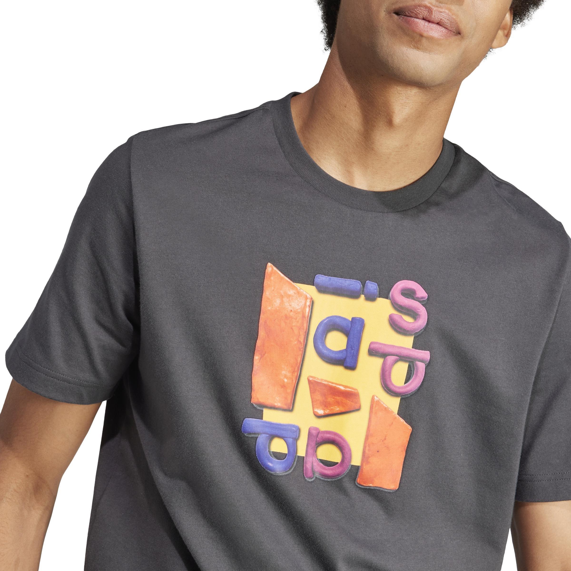 Sportswear Photo Real Two-Tone T-Shirt, Grey, A901_ONE, large image number 5