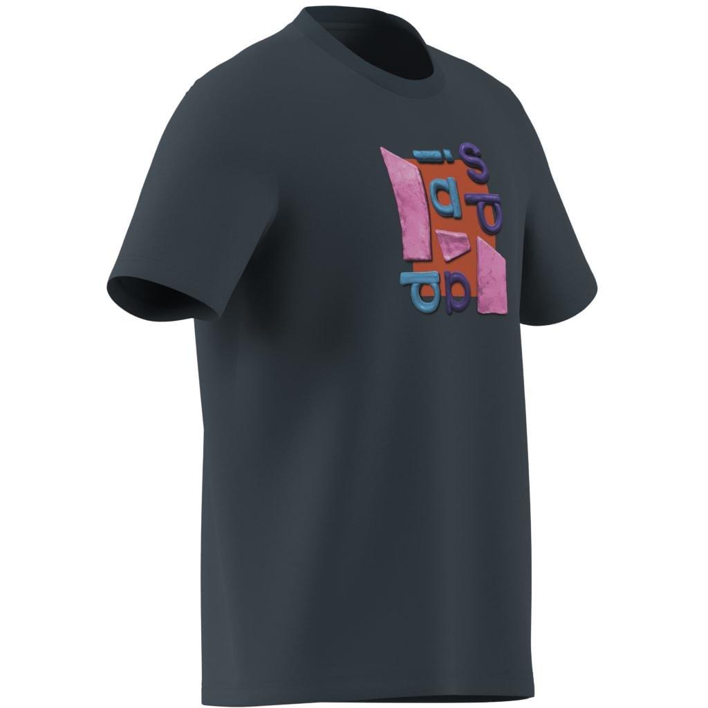 Sportswear Photo Real Two-Tone T-Shirt, Turquoise, A901_ONE, large image number 5