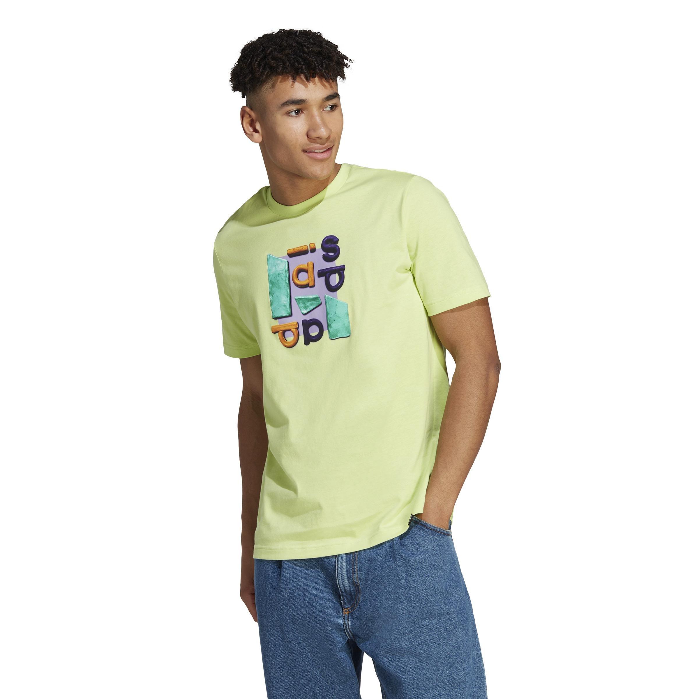 Sportswear Photo Real Two-Tone T-Shirt, Green, A901_ONE, large image number 6