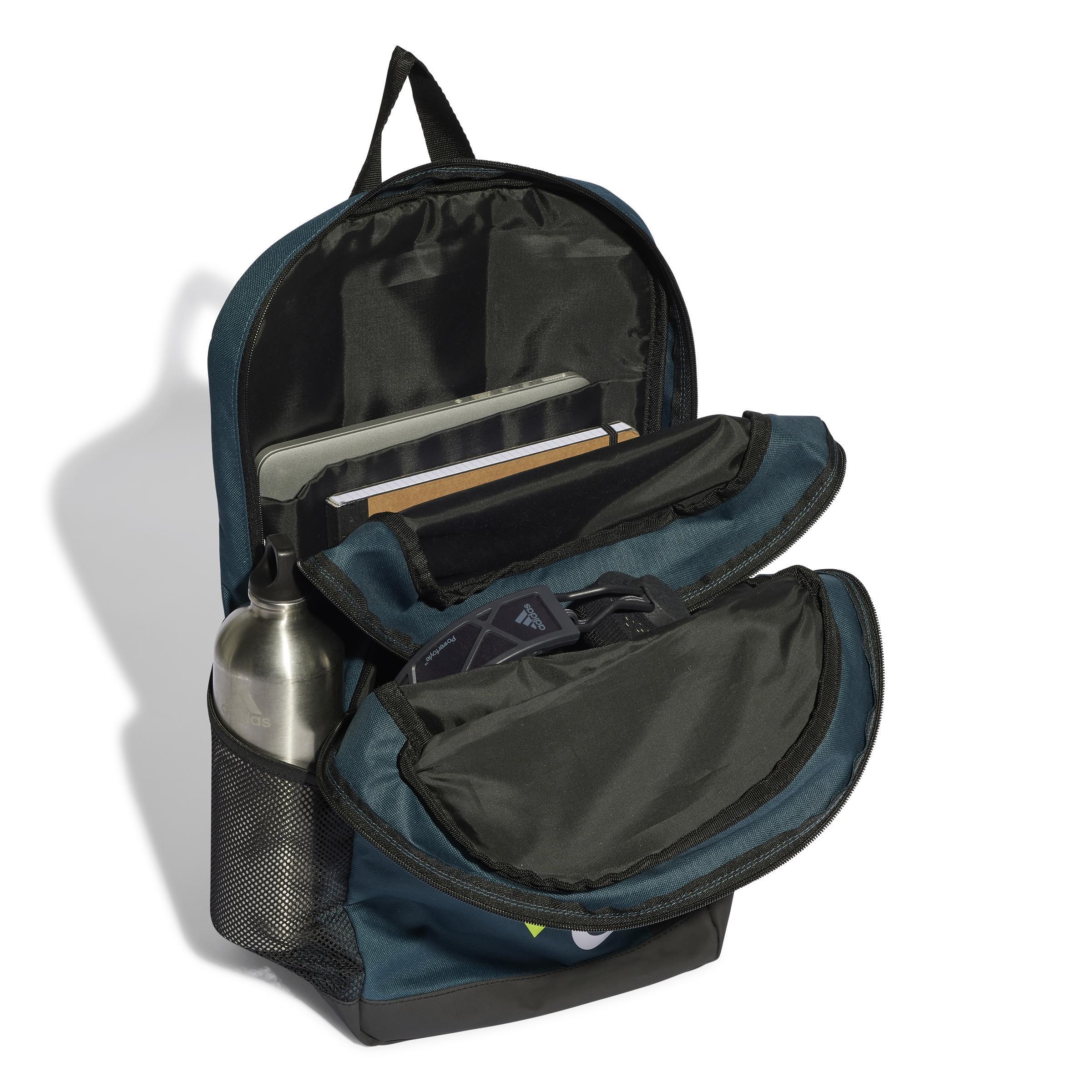 Unisex Motion Spw Graphic Backpack, Turquoise, A901_ONE, large image number 0