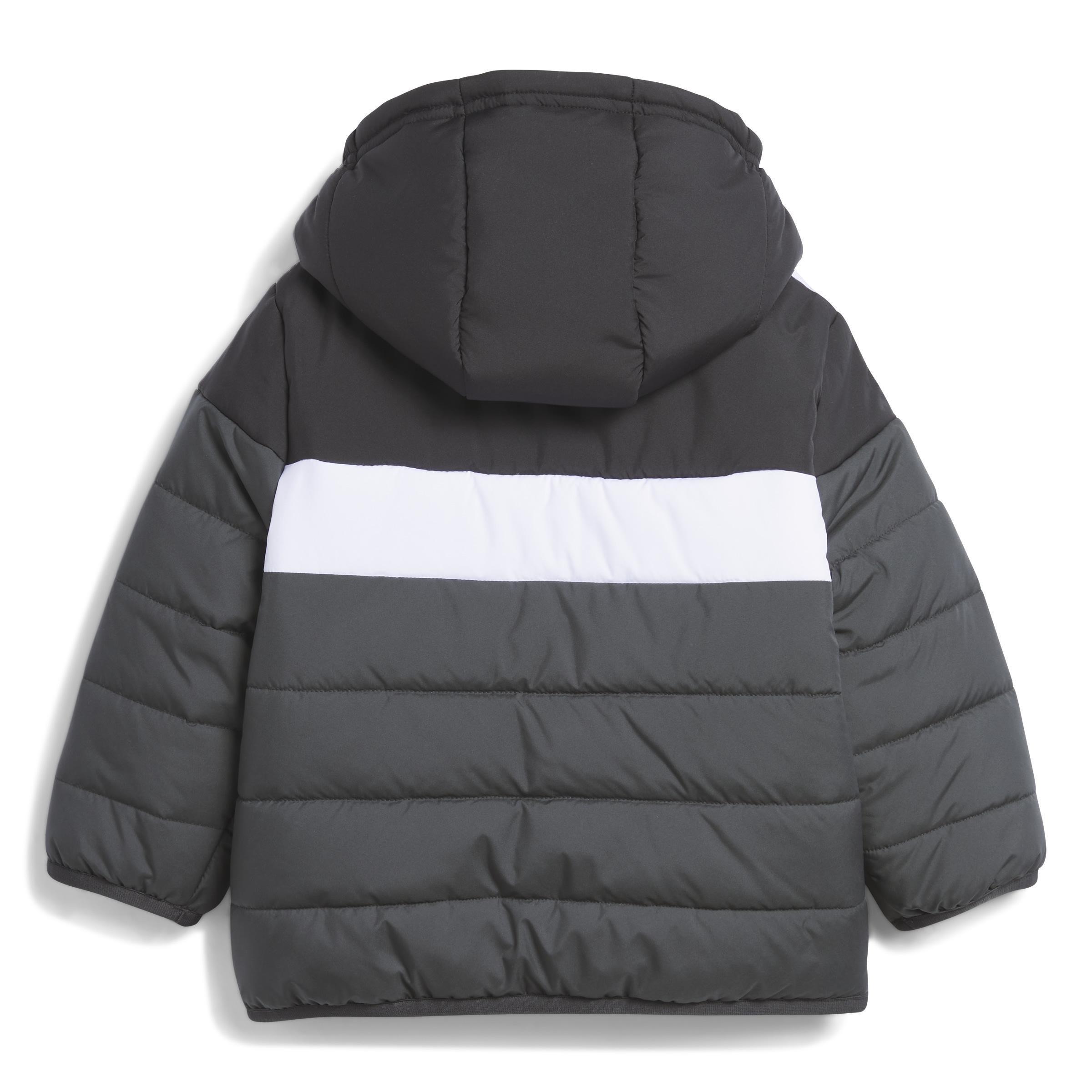Unisex Kids Padded Jacket, Black, , large image number 2