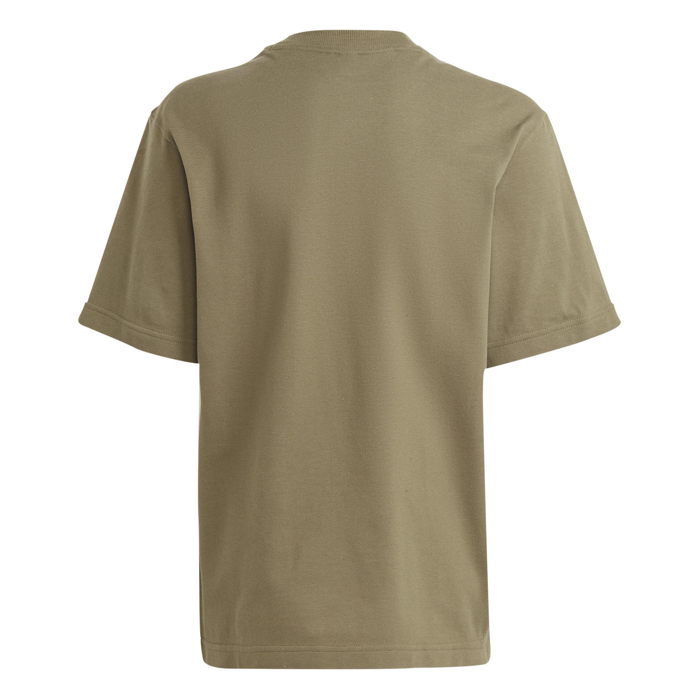 Unisex Kids Future Icons Logo Piqué T-Shirt, Green, , large image number 3