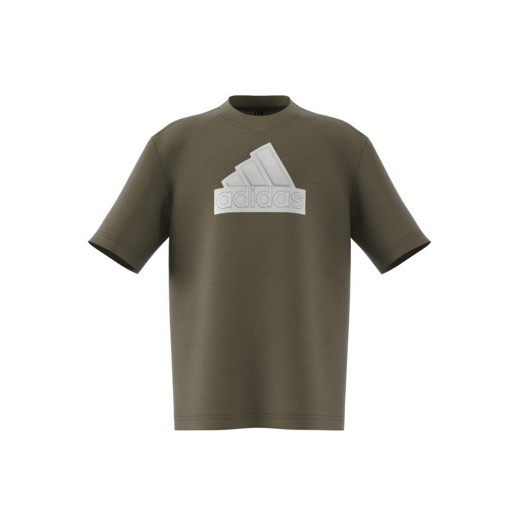 Unisex Kids Future Icons Logo Piqué T-Shirt, Green, , large image number 8