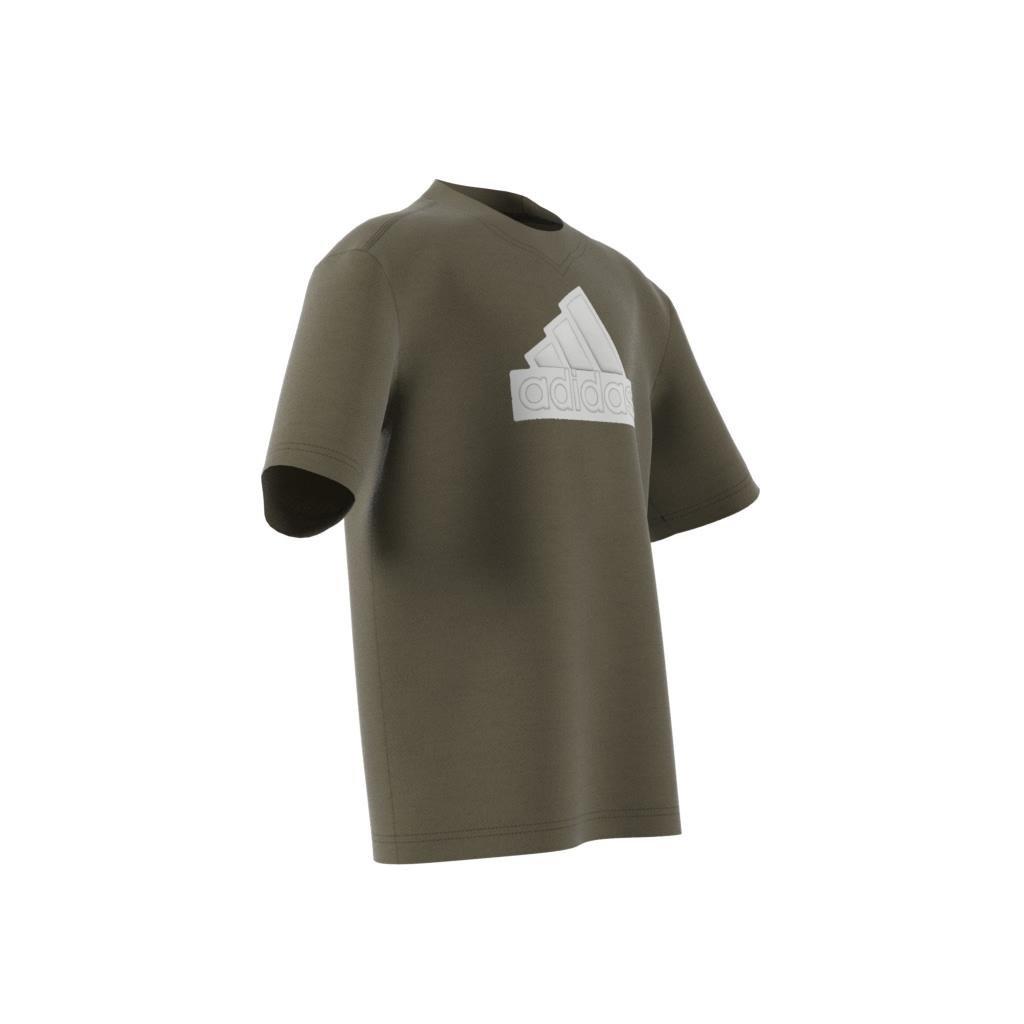 Unisex Kids Future Icons Logo Piqué T-Shirt, Green, , large image number 14
