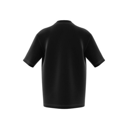 Kids Unisex Future Icons Logo Piqué T-Shirt, Black, A901_ONE, large image number 8