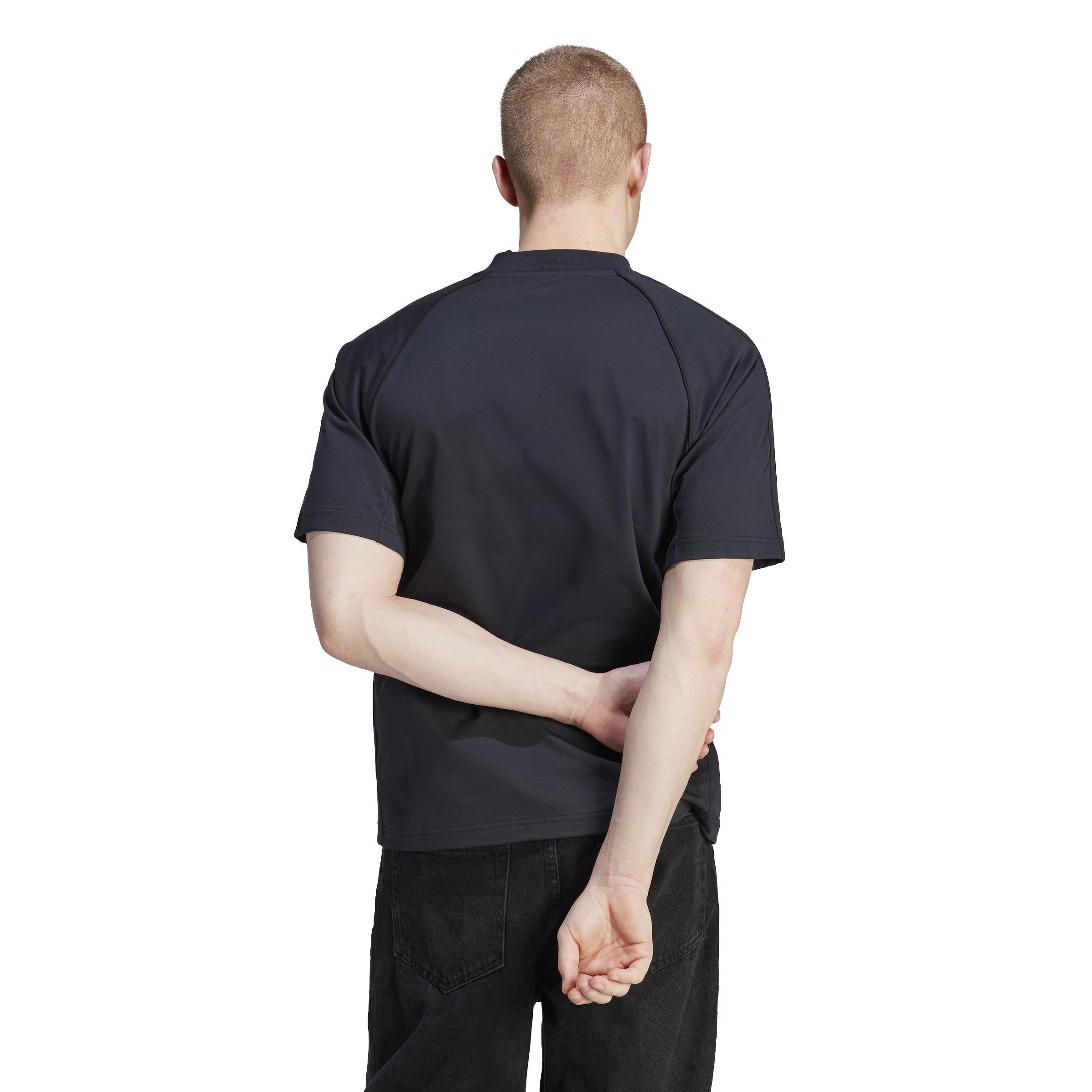 Blue Version Essentials Short Sleeve T-Shirt, Black, A901_ONE, large image number 3