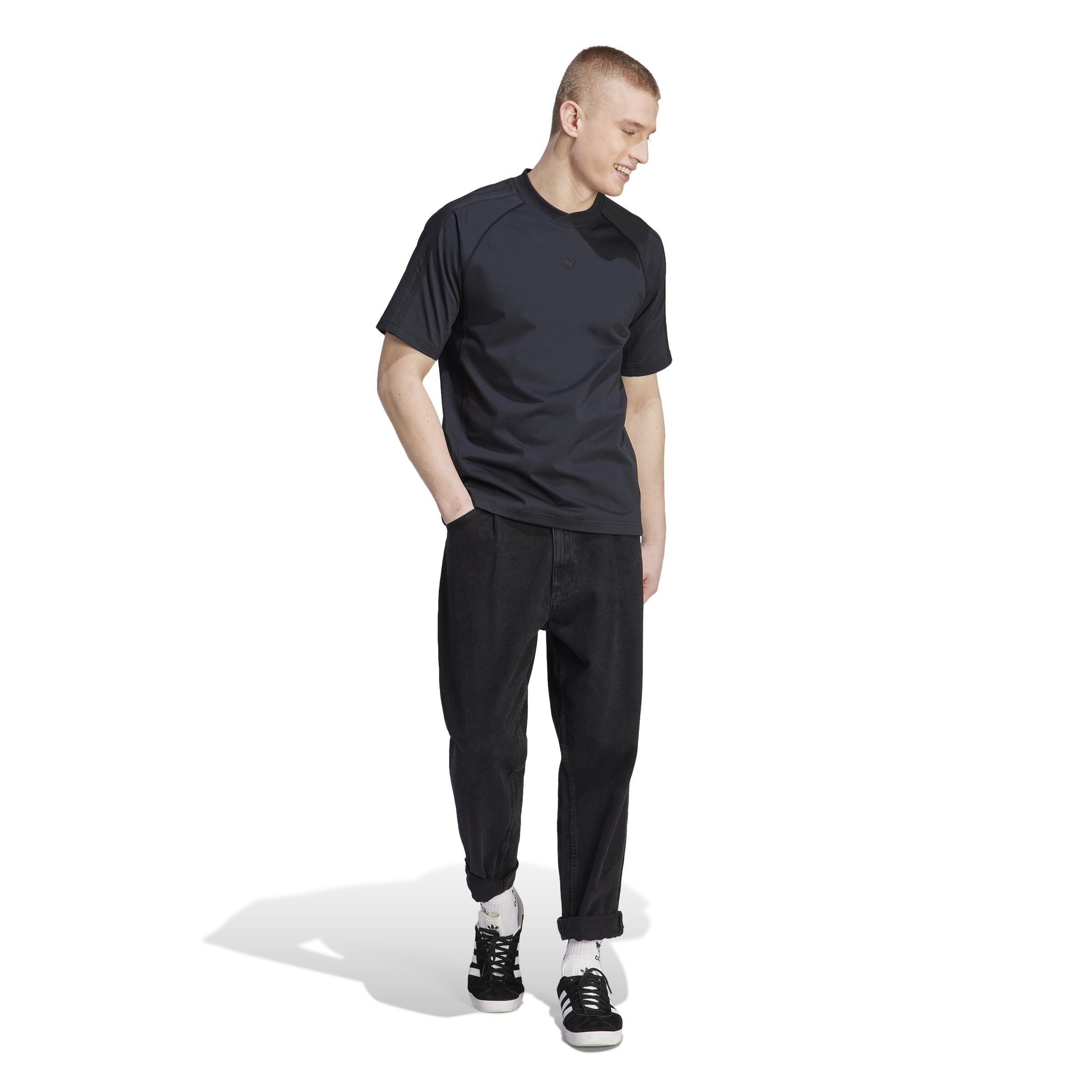 Blue Version Essentials Short Sleeve T-Shirt, Black, A901_ONE, large image number 7