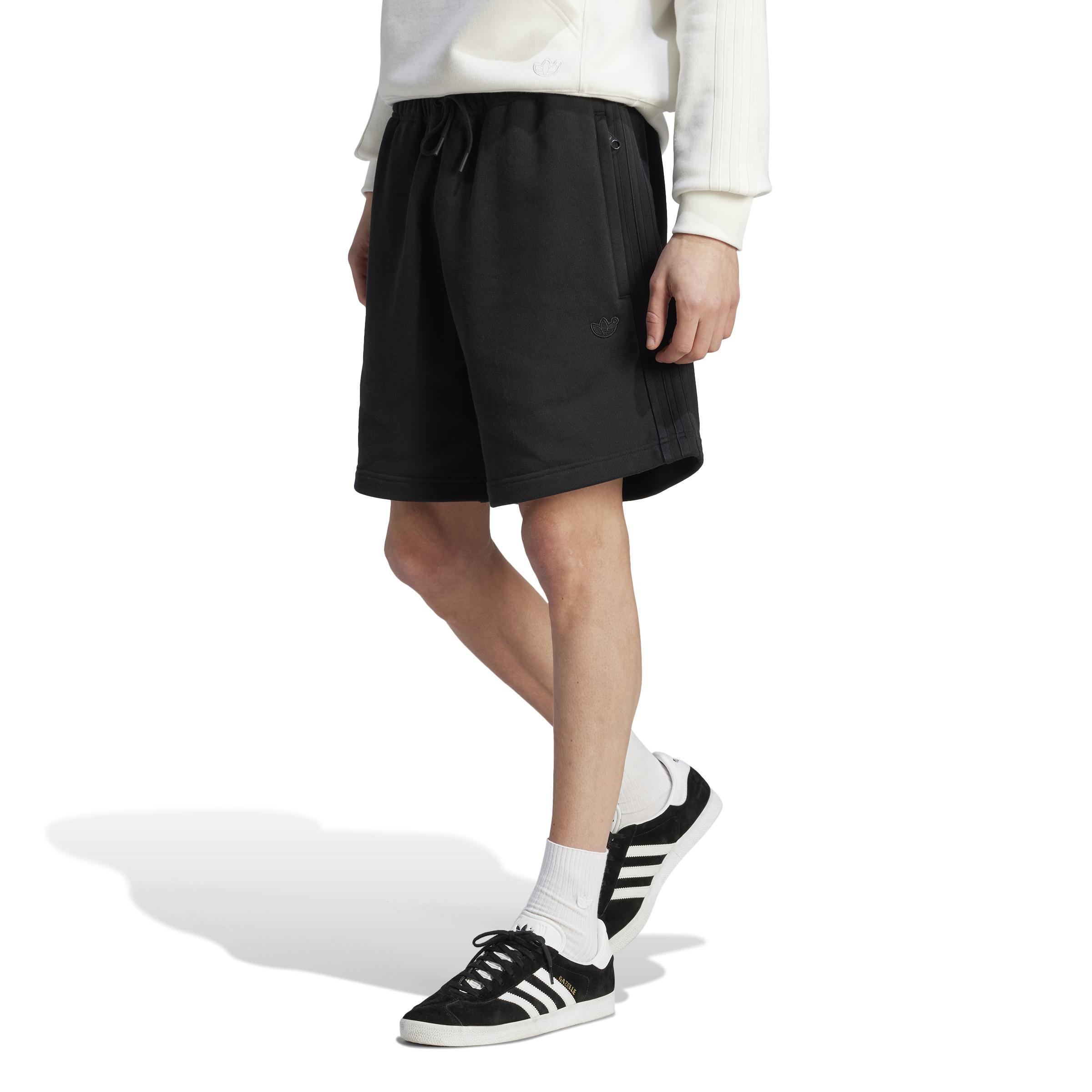 Blue Version Essentials 1/4 Shorts, Black, A901_ONE, large image number 0