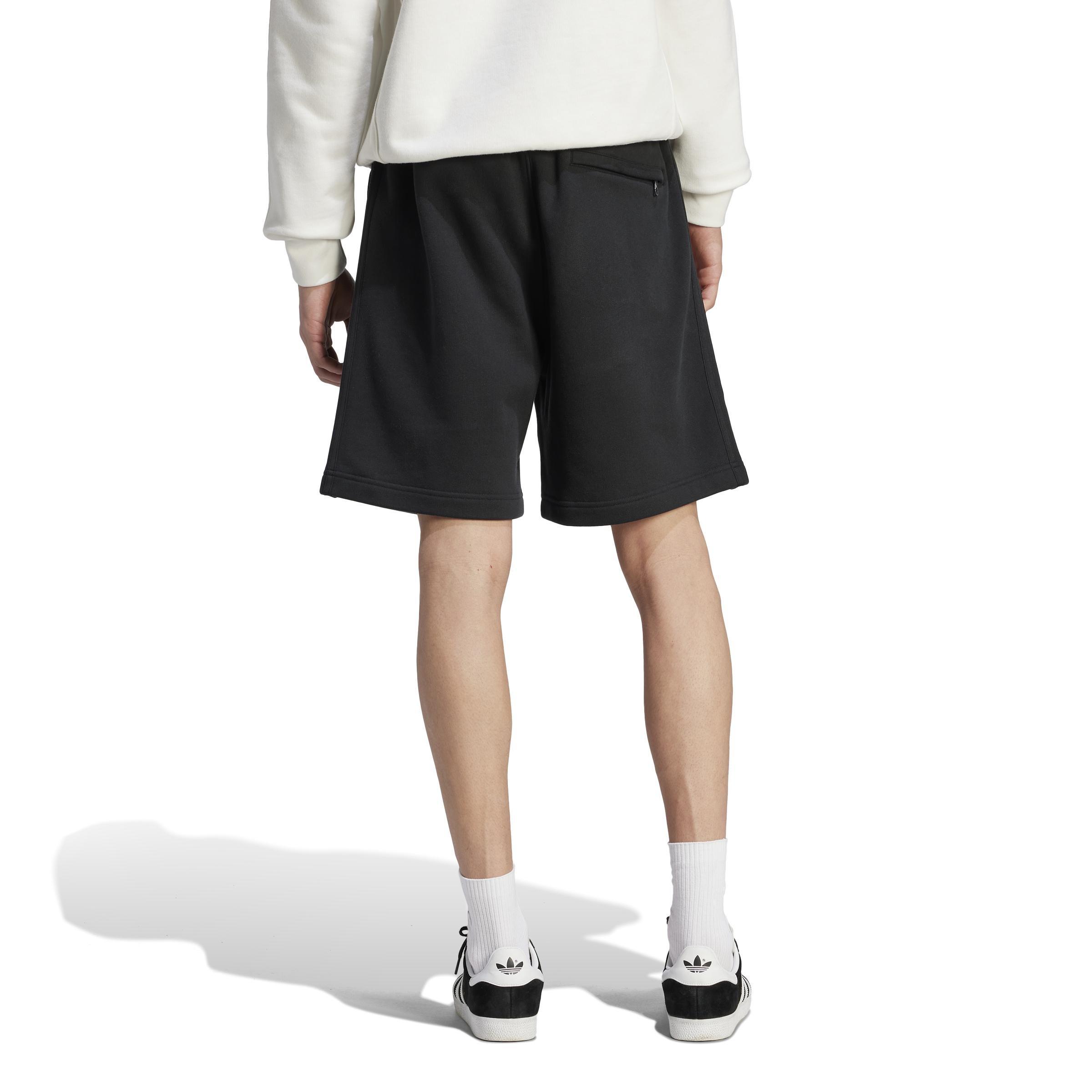 Blue Version Essentials 1/4 Shorts, Black, A901_ONE, large image number 4