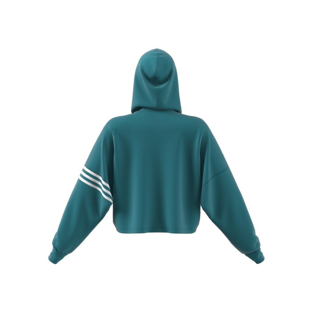 Adicolor Neuclassics Hoodie, Turquoise, A901_ONE, large image number 12