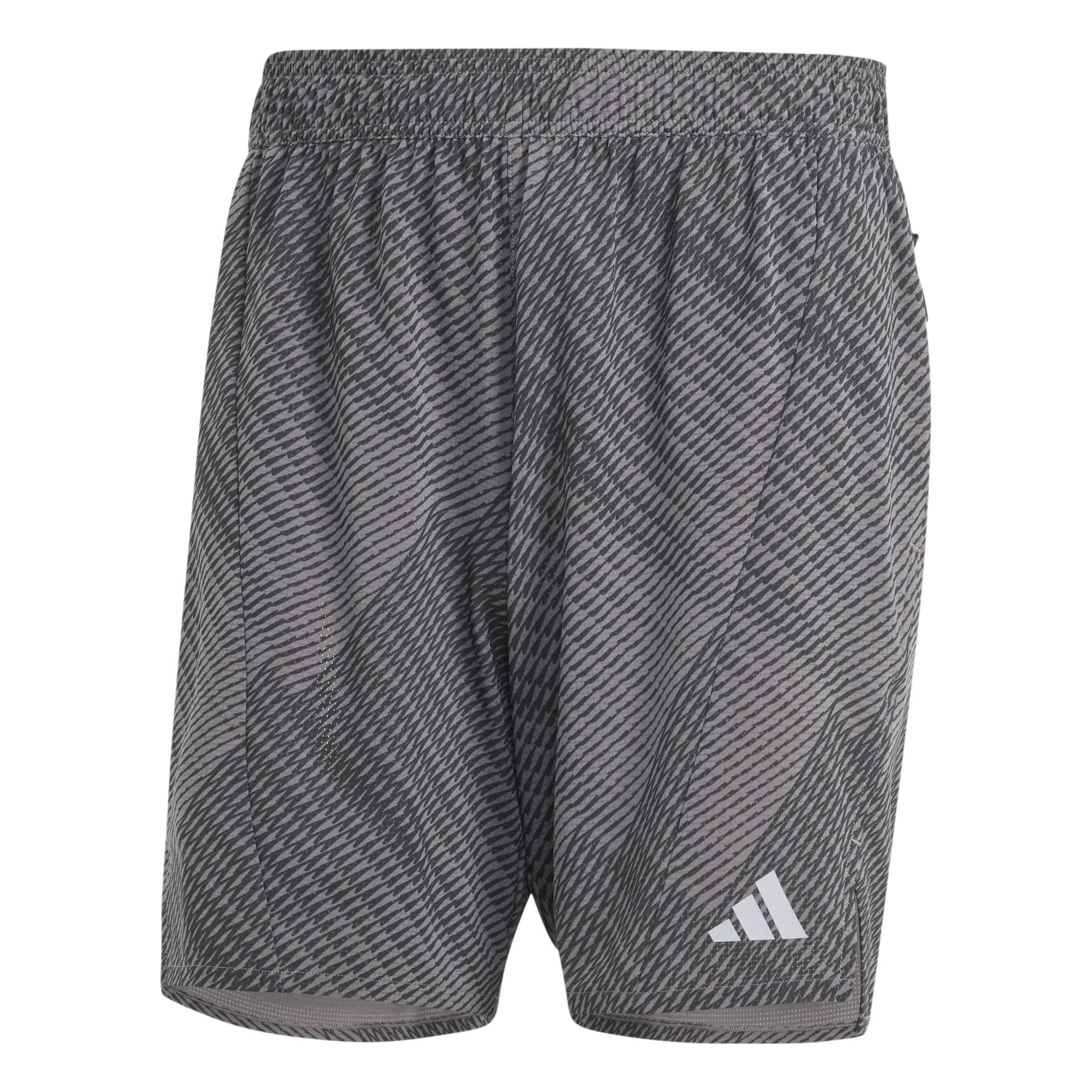Designed for Training HIIT Workout HEAT.RDY Print Shorts, Brown, A901_ONE, medium