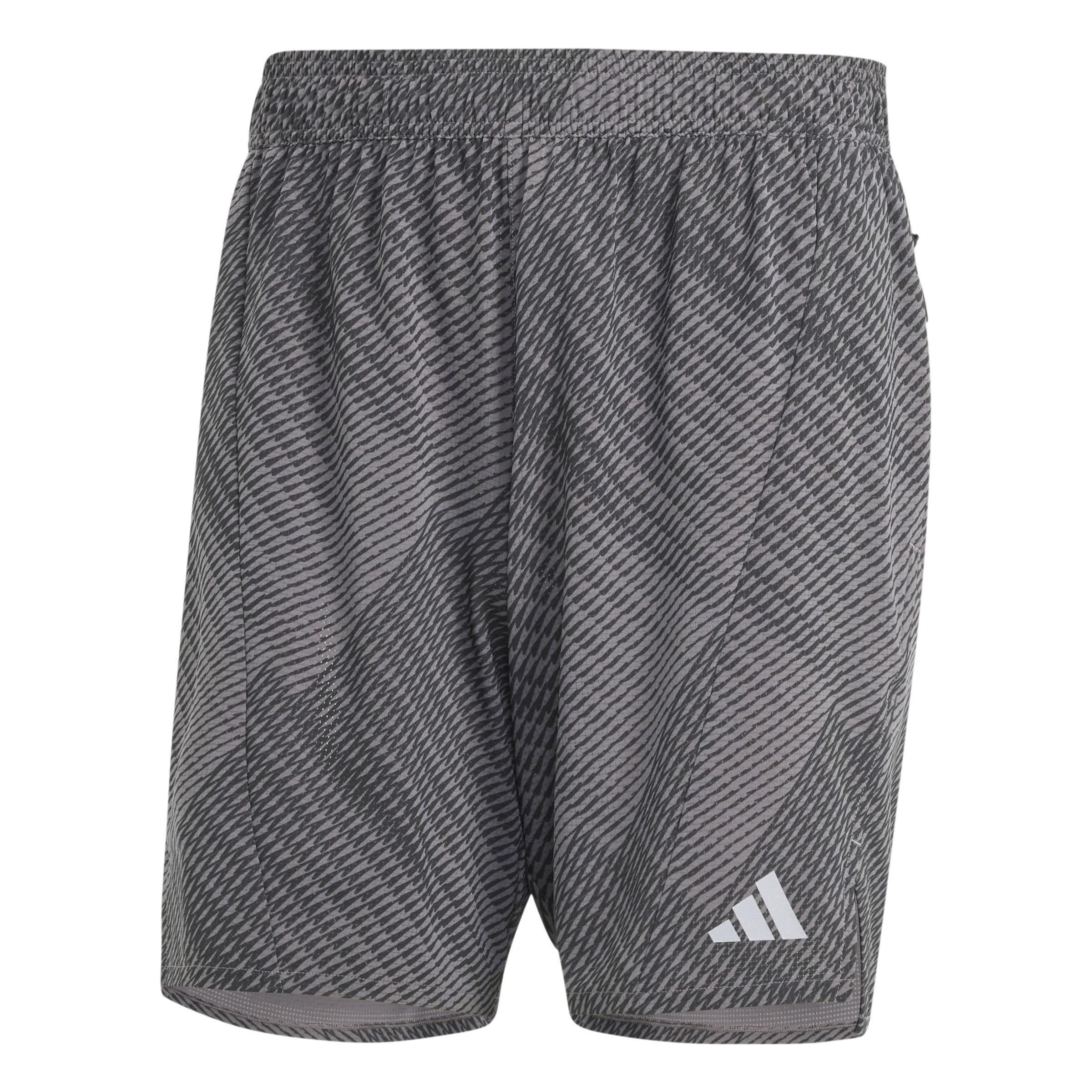 Designed for Training HIIT Workout HEAT.RDY Print Shorts, Brown, A901_ONE, medium