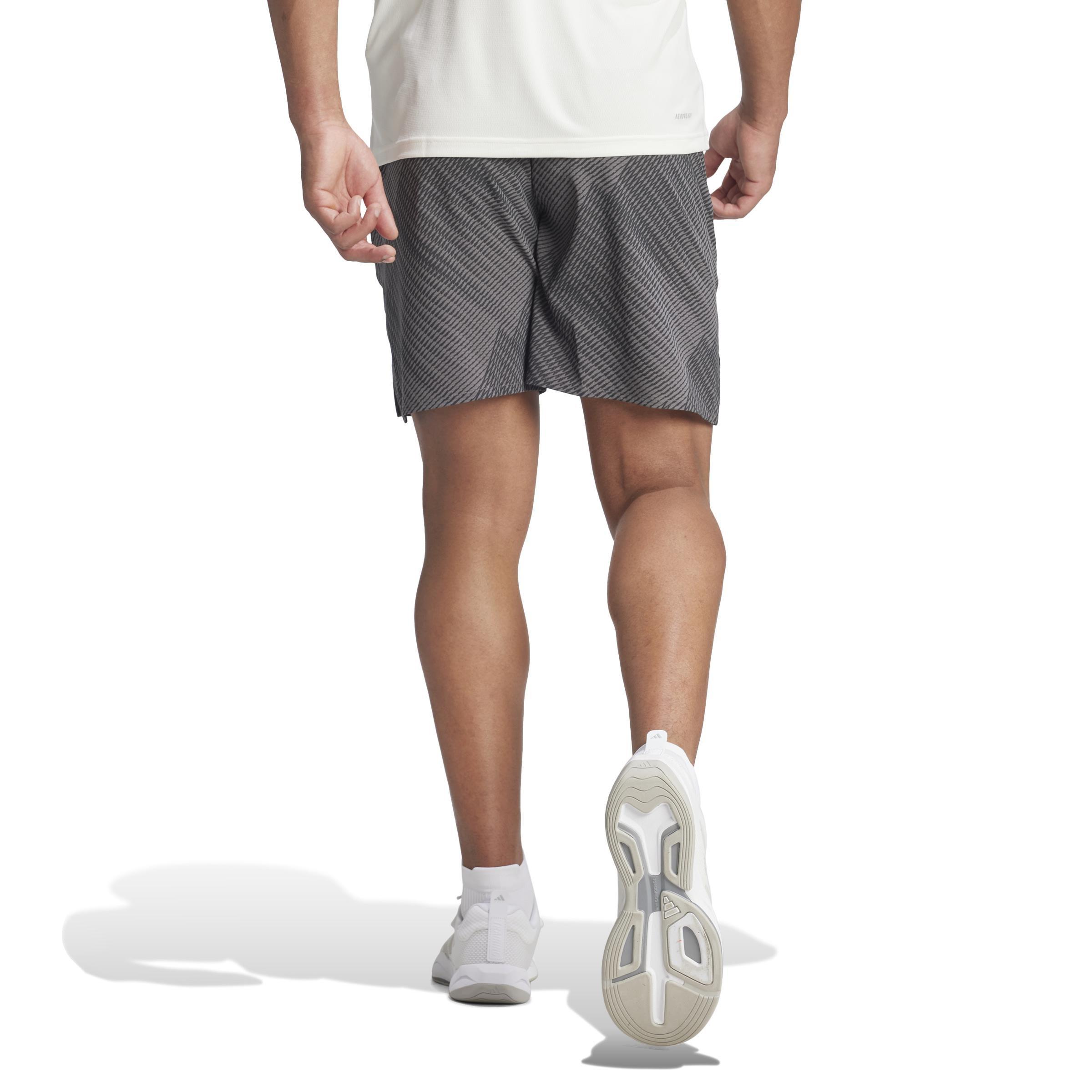 Designed for Training HIIT Workout HEAT.RDY Print Shorts, Brown, , large image number 3