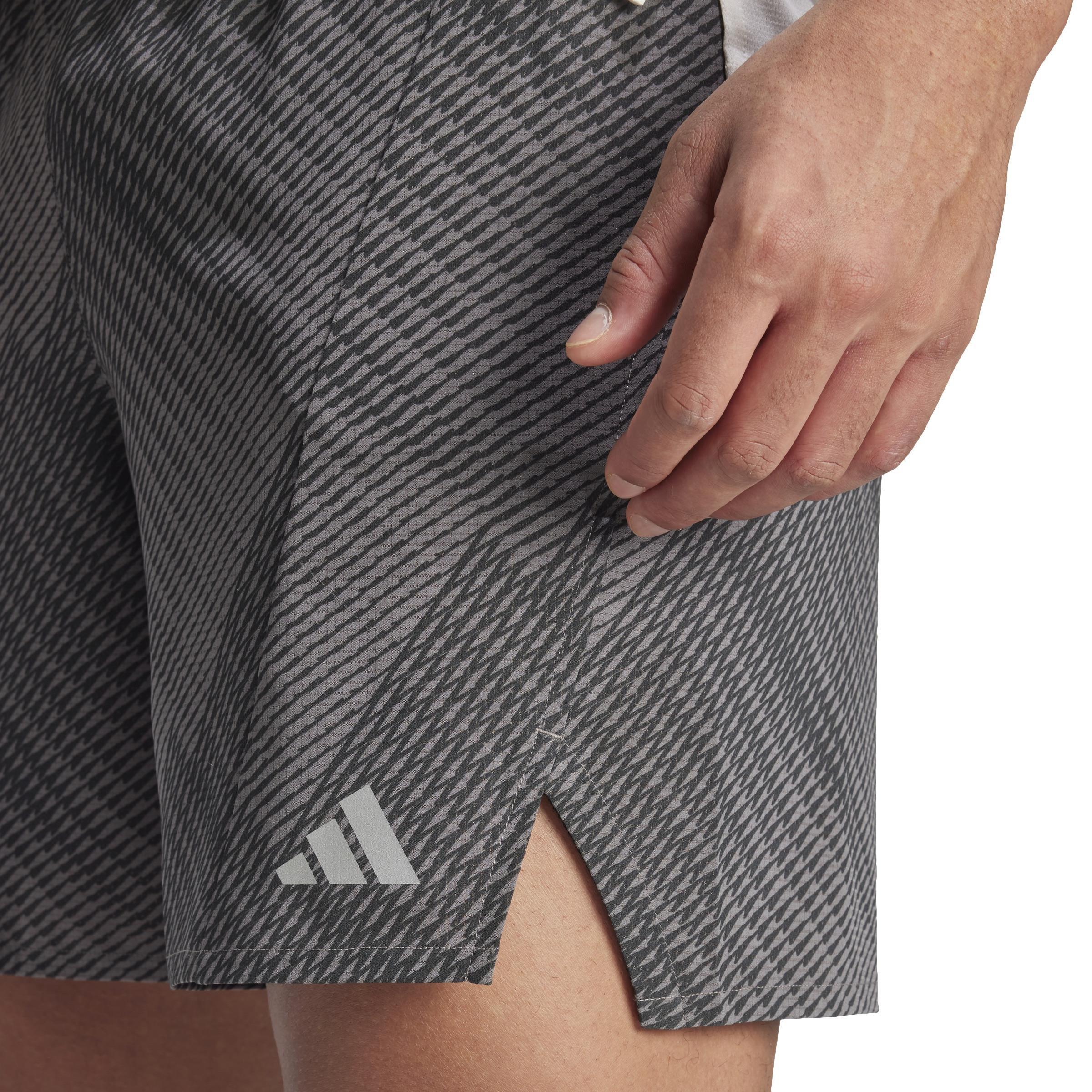 Designed for Training HIIT Workout HEAT.RDY Print Shorts, Brown, , large image number 5