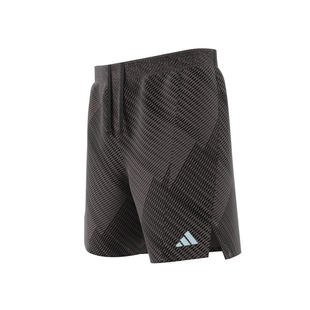 Designed for Training HIIT Workout HEAT.RDY Print Shorts, Brown, , large image number 8