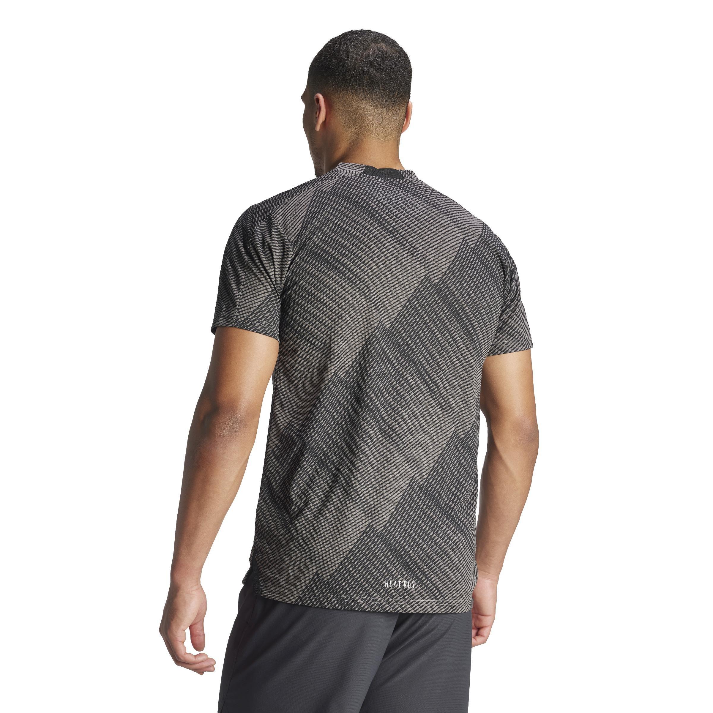 Designed for Training HIIT Workout HEAT.RDY Print T-Shirt, Brown, , large image number 3